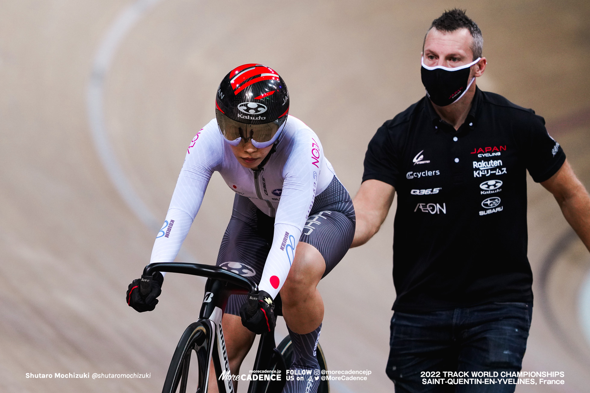 佐藤水菜, SATO Mina, ジェイソン・ニブレット, NIBLETT JasonJPN, Final 1-6, Women's Keirin, 2022 Track World Championships, Saint-Quentin-en-Yvelines, France