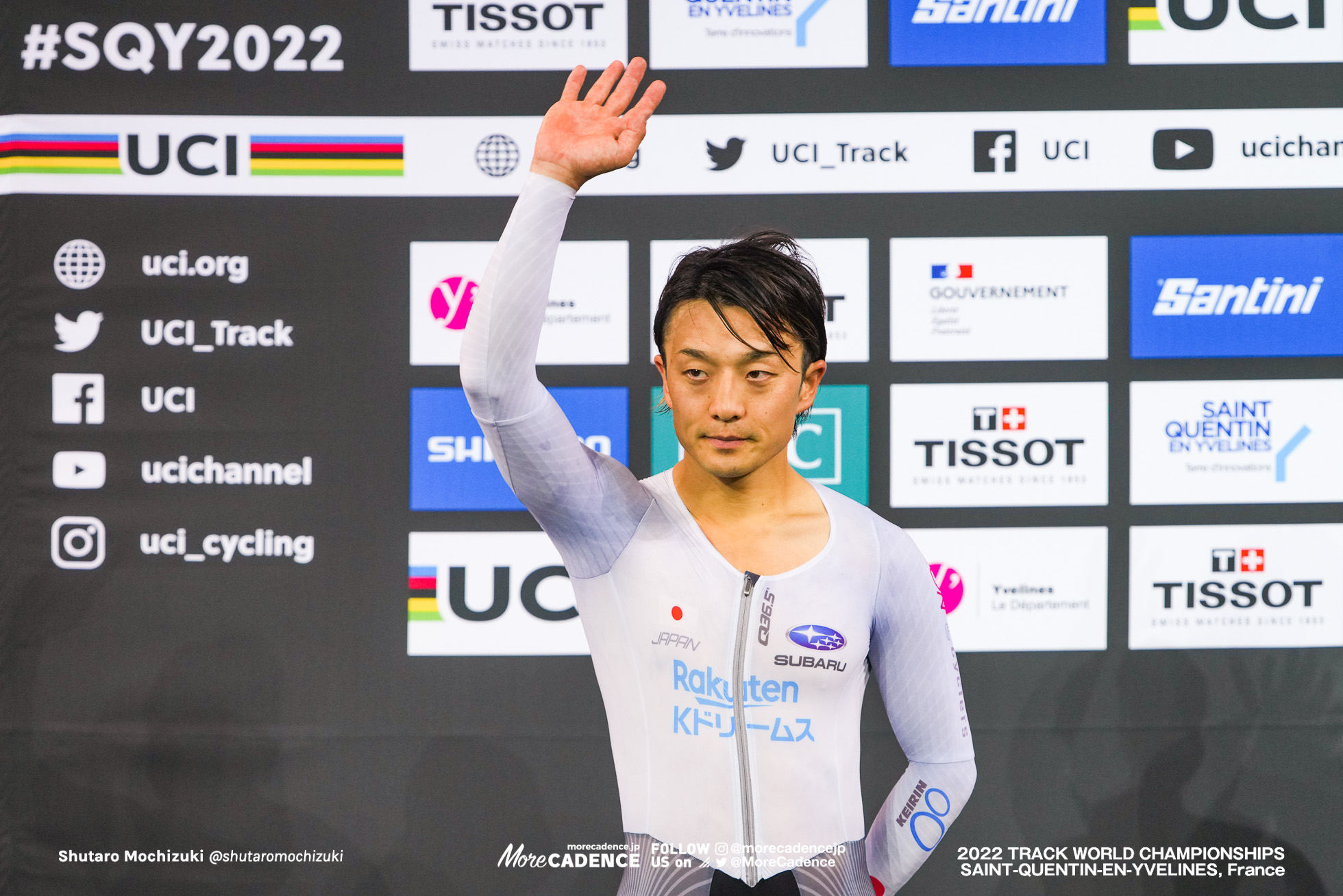 窪木一茂, KUBOKI Kazushige, JPN, Men's Scratch, 2022 Track World Championships, Saint-Quentin-en-Yvelines, France