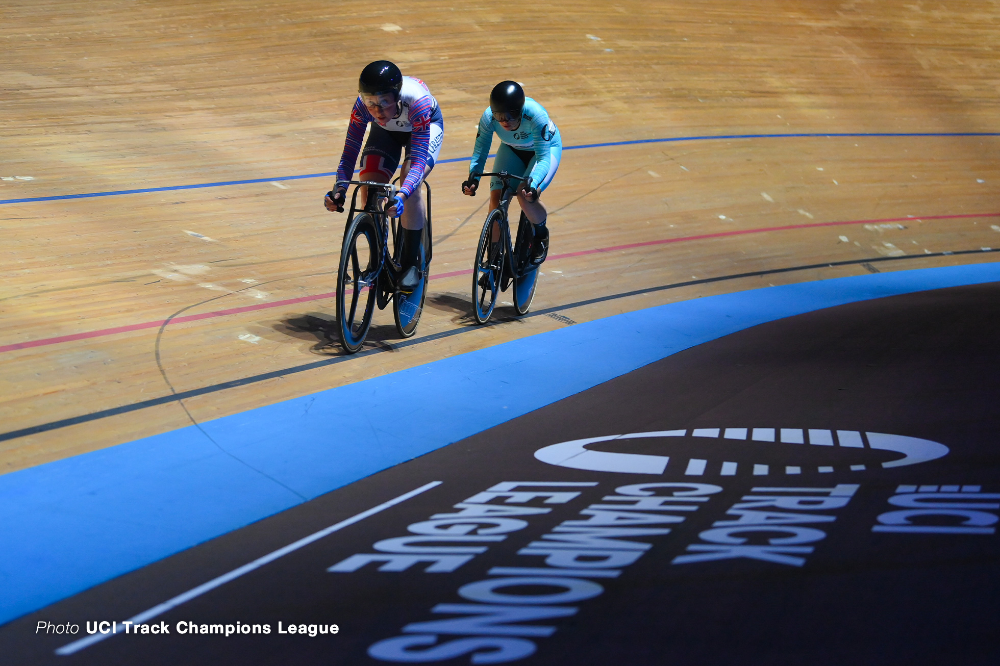 ケイティ・アーチボルド Katie Archibald of Great Britain, ジェニファー・バレンテ Jennifer Valente of The USA, UCI Track Champions League, Round 2: Berlin