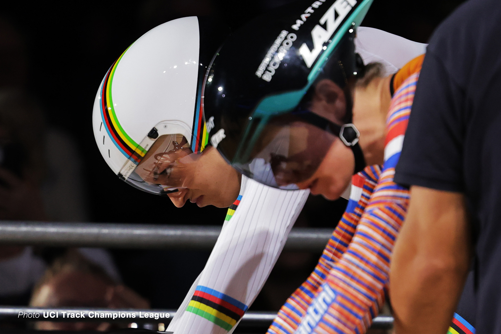 マチルド・グロ Mathilde Gros of France, ロリーヌ・ファンリーセン Laurine van Riessen of The Netherlands, UCI Track Champions League, Round 2: Berlin