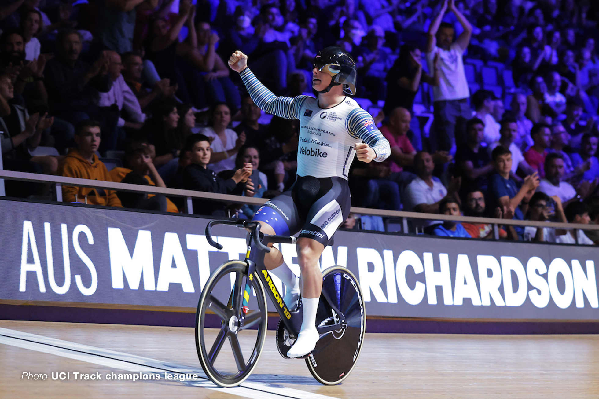 マシュー・リチャードソン Matthew Richardson, UCI Track Champions League, Round 1: Mallorca