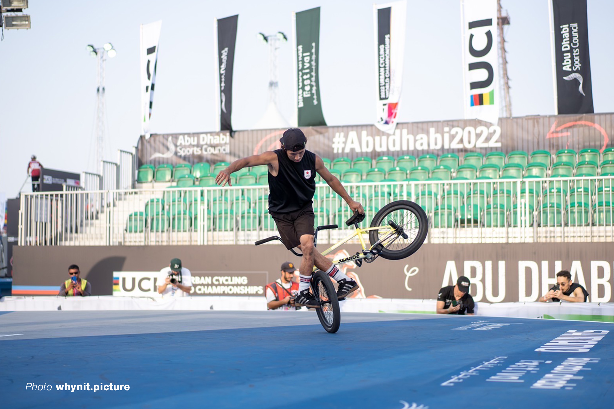 2022 UCI Urban Cycling World Championships Abu Dhabi, アーバンサイクリング世界選手権, BMXフリースタイル フラットランド