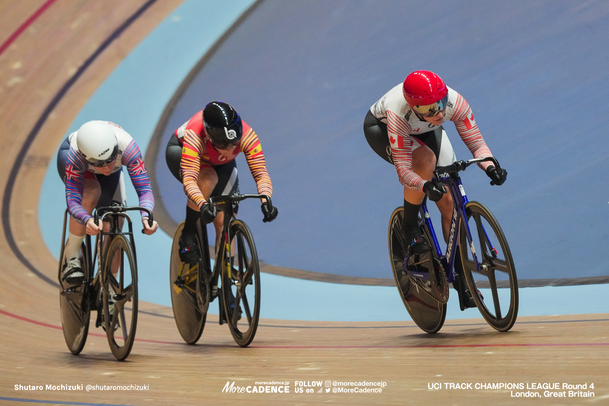 エマ・フィヌカン, Emma FINUCANE, GBR, エレナ・カサスロイヘ, Helena CASAS ROIGÉ, SPA, ケルシー・ミシェル, Kelsey MITCHELL, CAN, UCI Track Champions League, Round 4 London