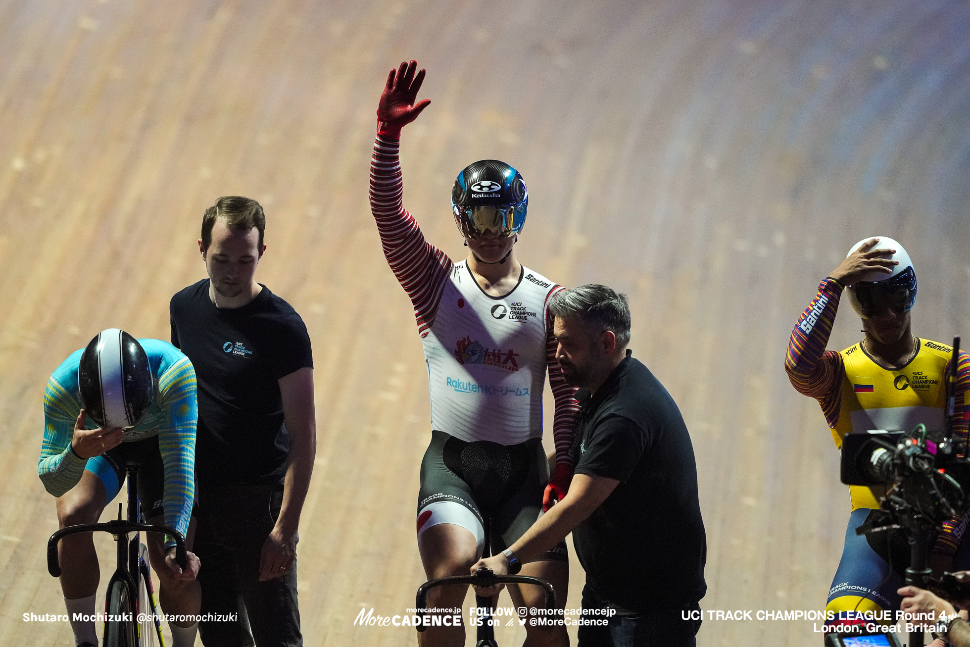 中野慎詞, Shinji NAKANO, JPN, UCI Track Champions League, Round 4 London