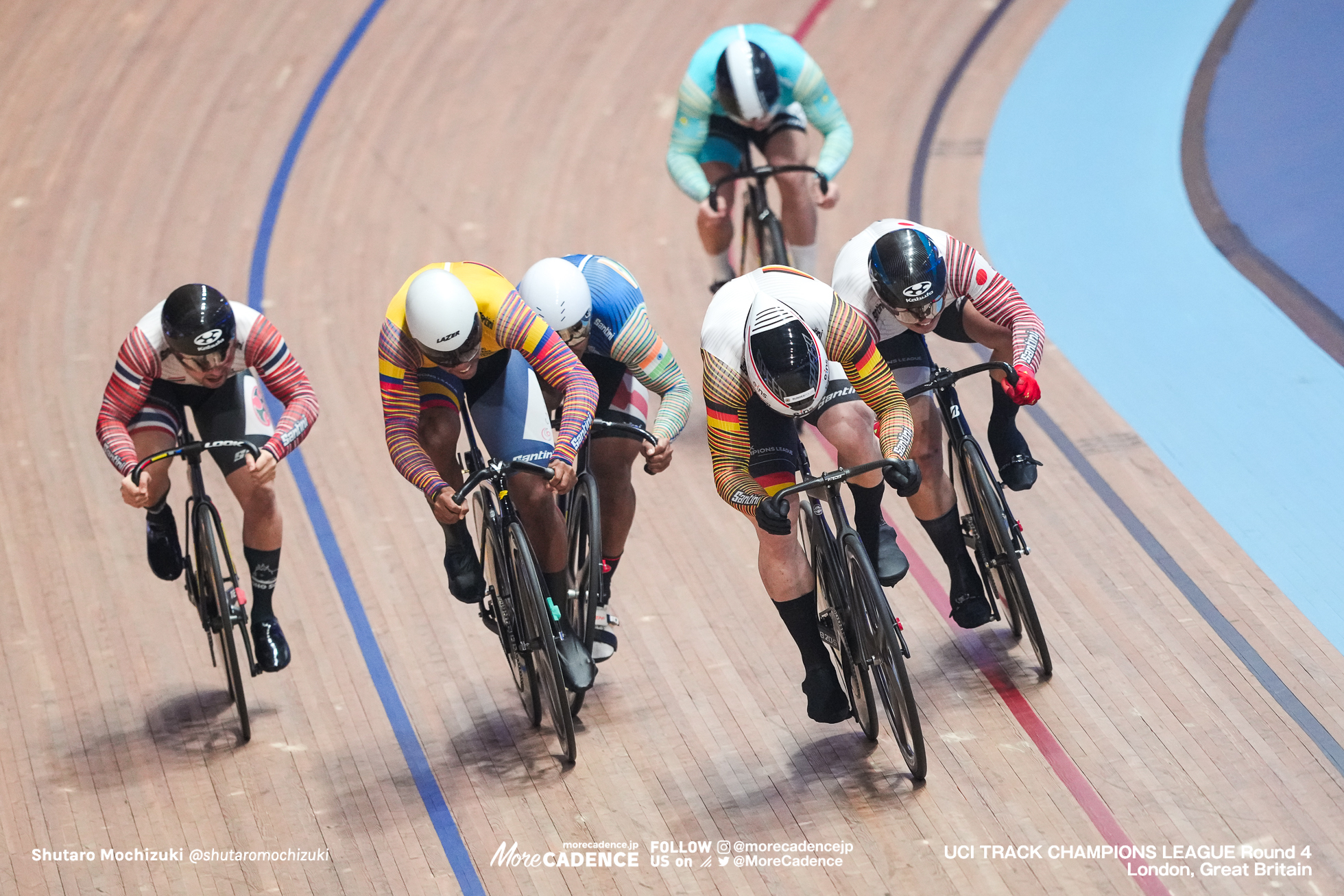 ケビン・キンテロ, Kevin Santiago QUINTERO CHAVARRO, COL, シュテファン・ボティシャー, Stefan BÖTTICHER, GER中野慎詞, Shinji NAKANO, JPN, UCI Track Champions League, Round 4 London