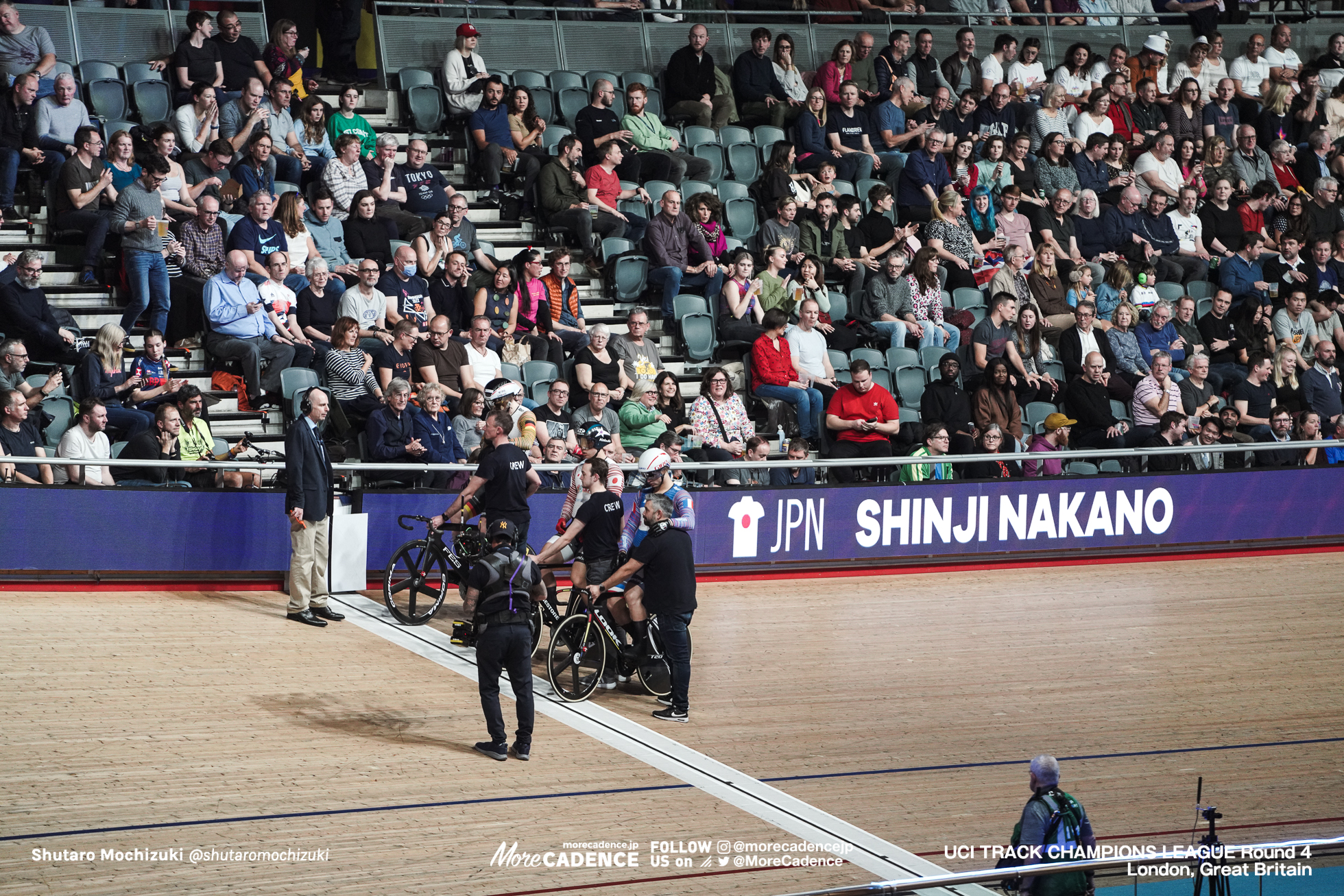 ライアン・エラル, Rayan HELAL, FRA, シュテファン・ボティシャー, Stefan BÖTTICHER, GER, 中野慎詞, Shinji NAKANO, JPN, UCI Track Champions League, Round 4 London