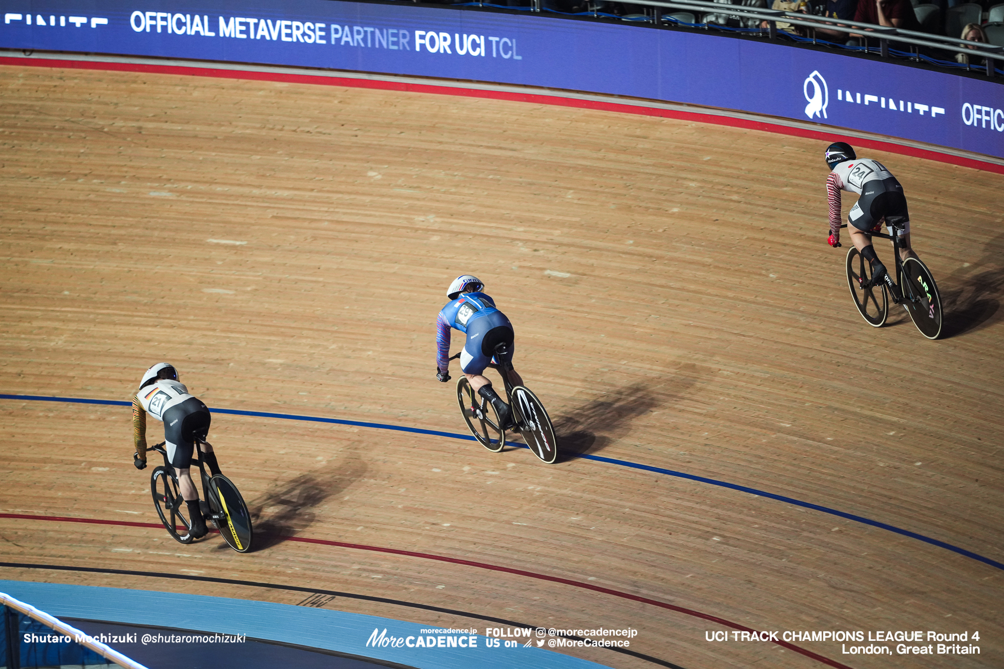 ライアン・エラル, Rayan HELAL, FRA, シュテファン・ボティシャー, Stefan BÖTTICHER, GER, 中野慎詞, Shinji NAKANO, JPN, UCI Track Champions League, Round 4 London