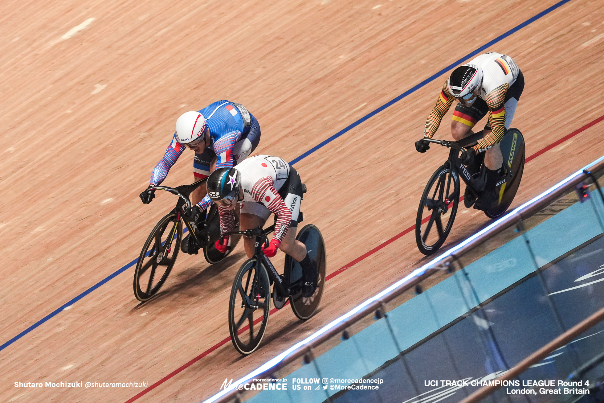 ライアン・エラル, Rayan HELAL, FRA, シュテファン・ボティシャー, Stefan BÖTTICHER, GER, 中野慎詞, Shinji NAKANO, JPN, UCI Track Champions League, Round 4 London