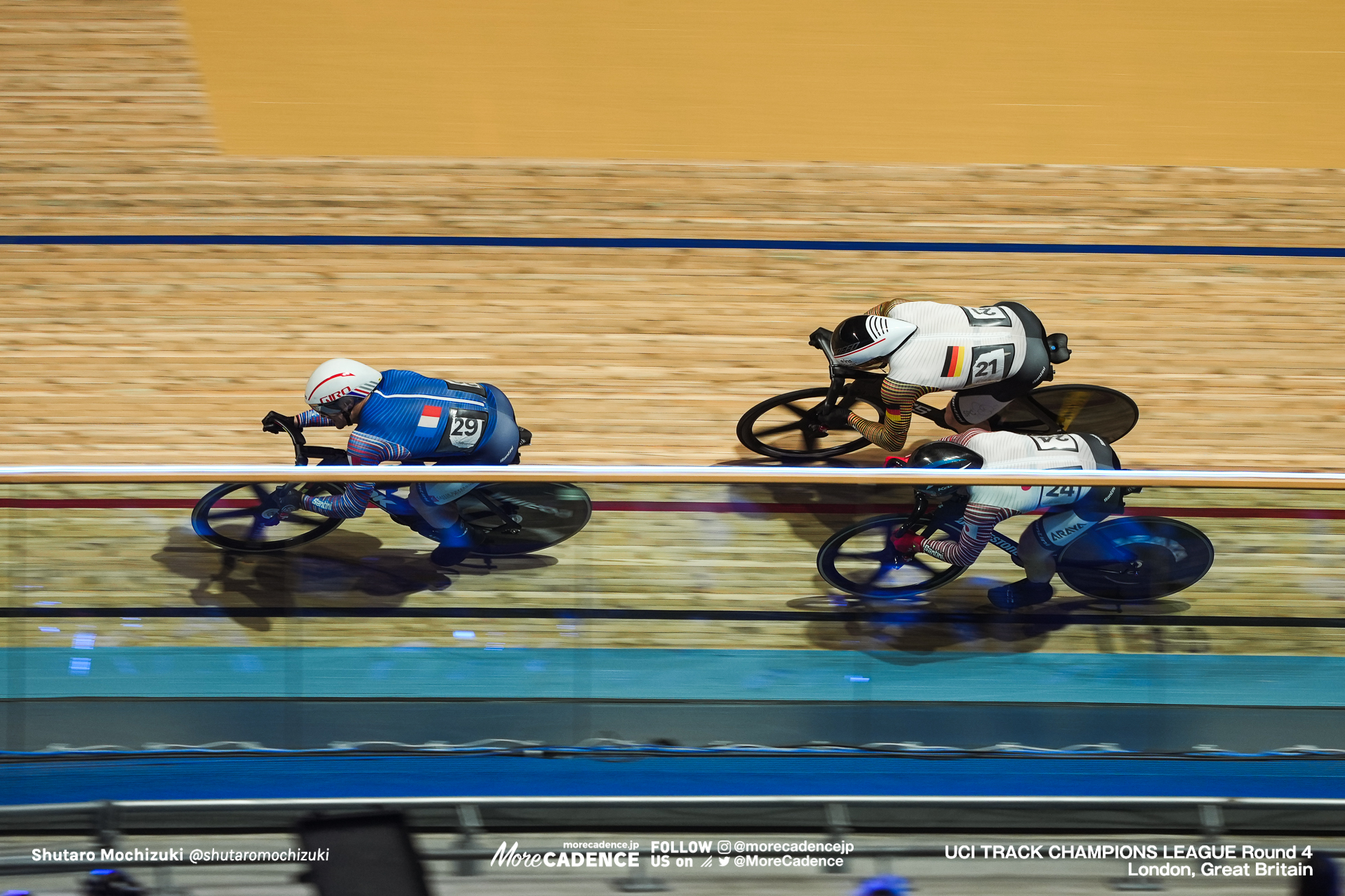 ライアン・エラル, Rayan HELAL, FRA, シュテファン・ボティシャー, Stefan BÖTTICHER, GER, 中野慎詞, Shinji NAKANO, JPN, UCI Track Champions League, Round 4 London