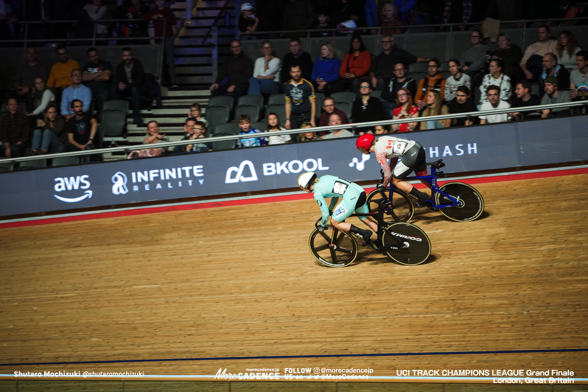 ケルシー・ミシェル, Kelsey MITCHELL, CAN, マチルド・グロ, Mathilde GROS, FRA, UCI Track Champions League, Round 5 London