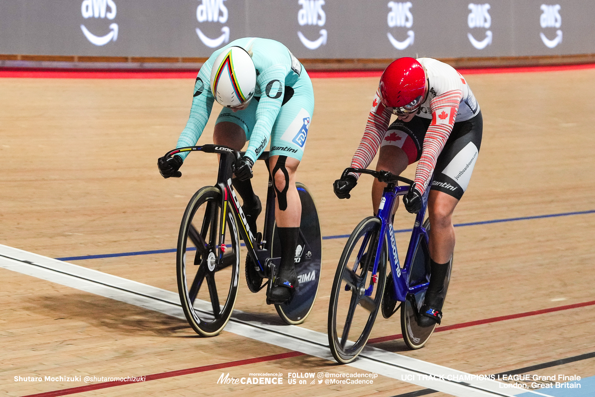 ケルシー・ミシェル, Kelsey MITCHELL, CAN, マチルド・グロ, Mathilde GROS, FRA, UCI Track Champions League, Round 5 London