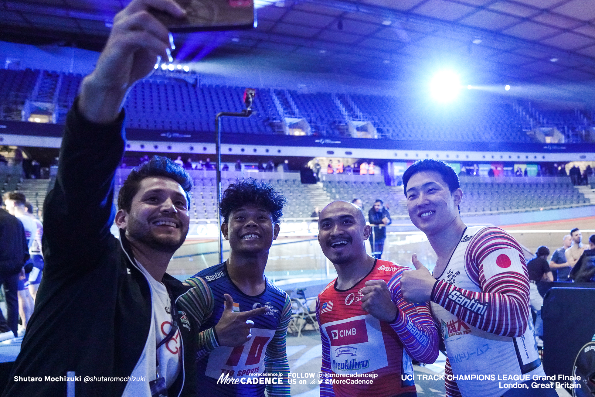 エソー・アルベン, Esow Alben, IND, アジズルハスニ・アワン, Mohd Azizulhasni AWANG, MAS, 中野慎詞, Shinji NAKANO, JPN, UCI Track Champions League, Round 5 London