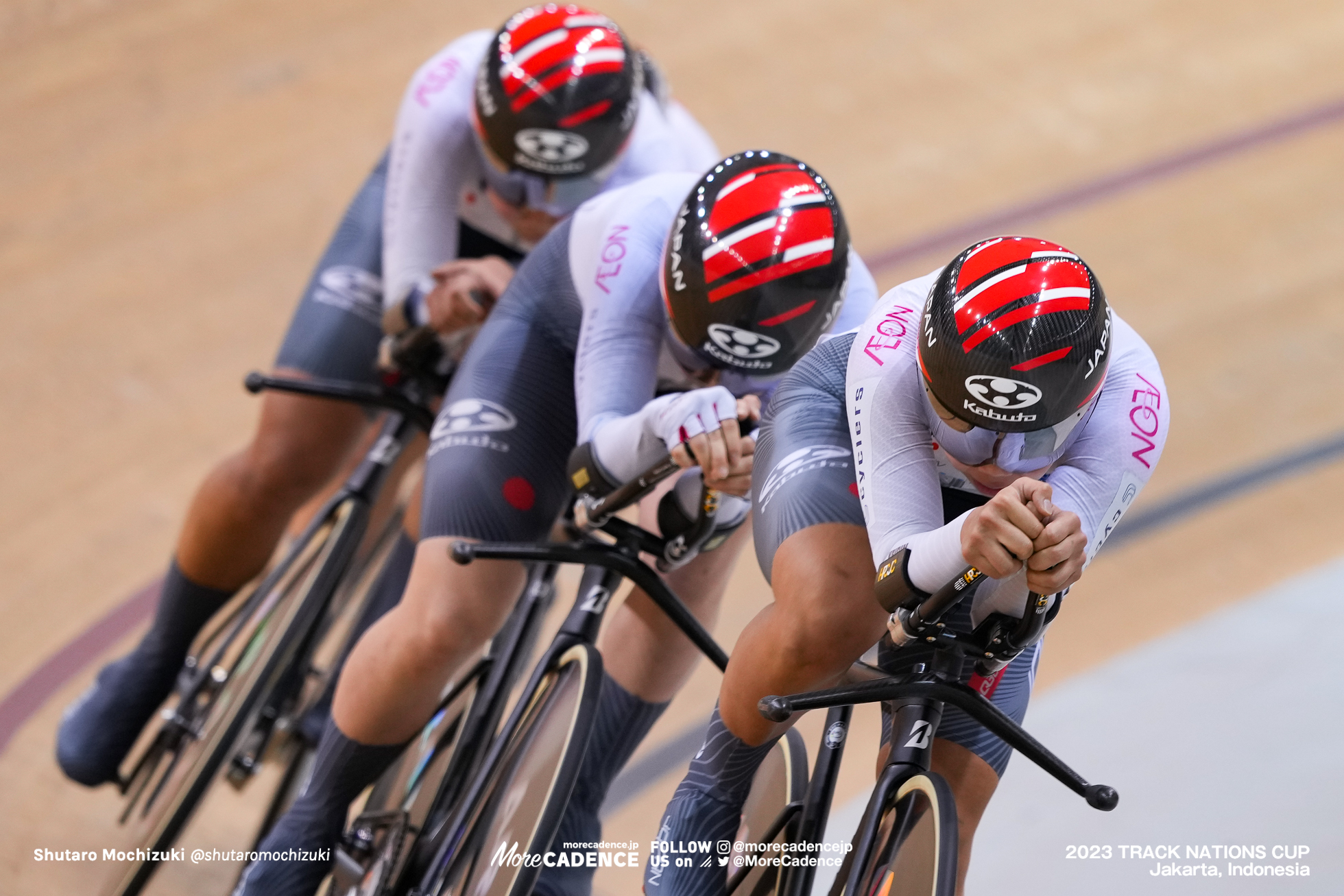 池田瑞紀、内野艶和、垣田真穂, 女子チームパシュート予選, WOMEN'S TEAM PURSUIT Qualifying 2023トラックネーションズカップ ジャカルタ, 2023 TRACK NATIONS CUP Jakarta, Indonesia