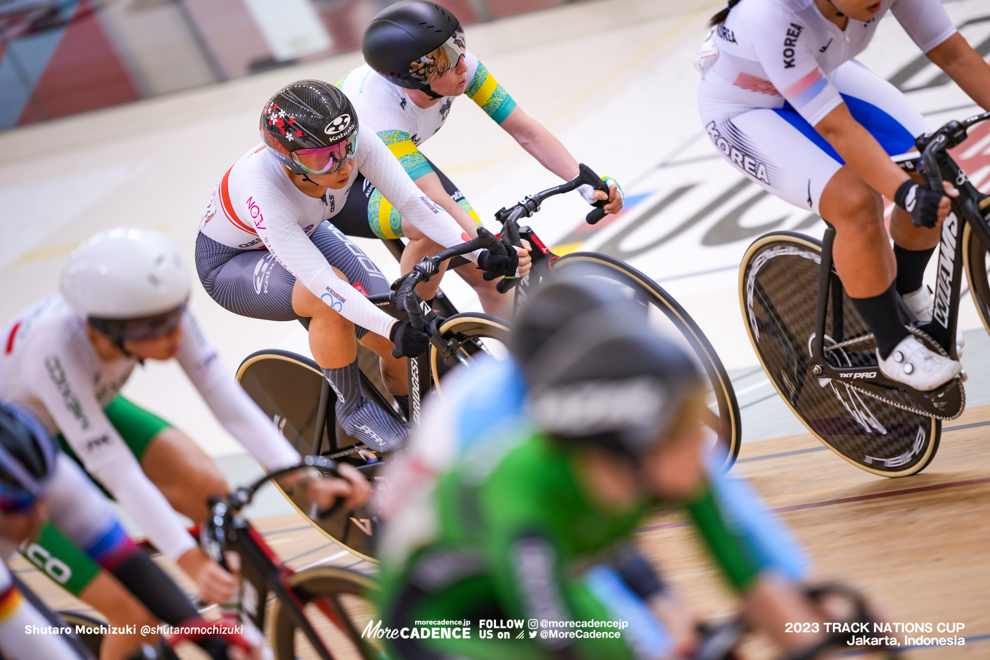 梶原悠未, 女子オムニアム予選 2組目, WOMEN'S Omnium Qualification Heat 2, 2023トラックネーションズカップ ジャカルタ, 2023 TRACK NATIONS CUP Jakarta, Indonesia