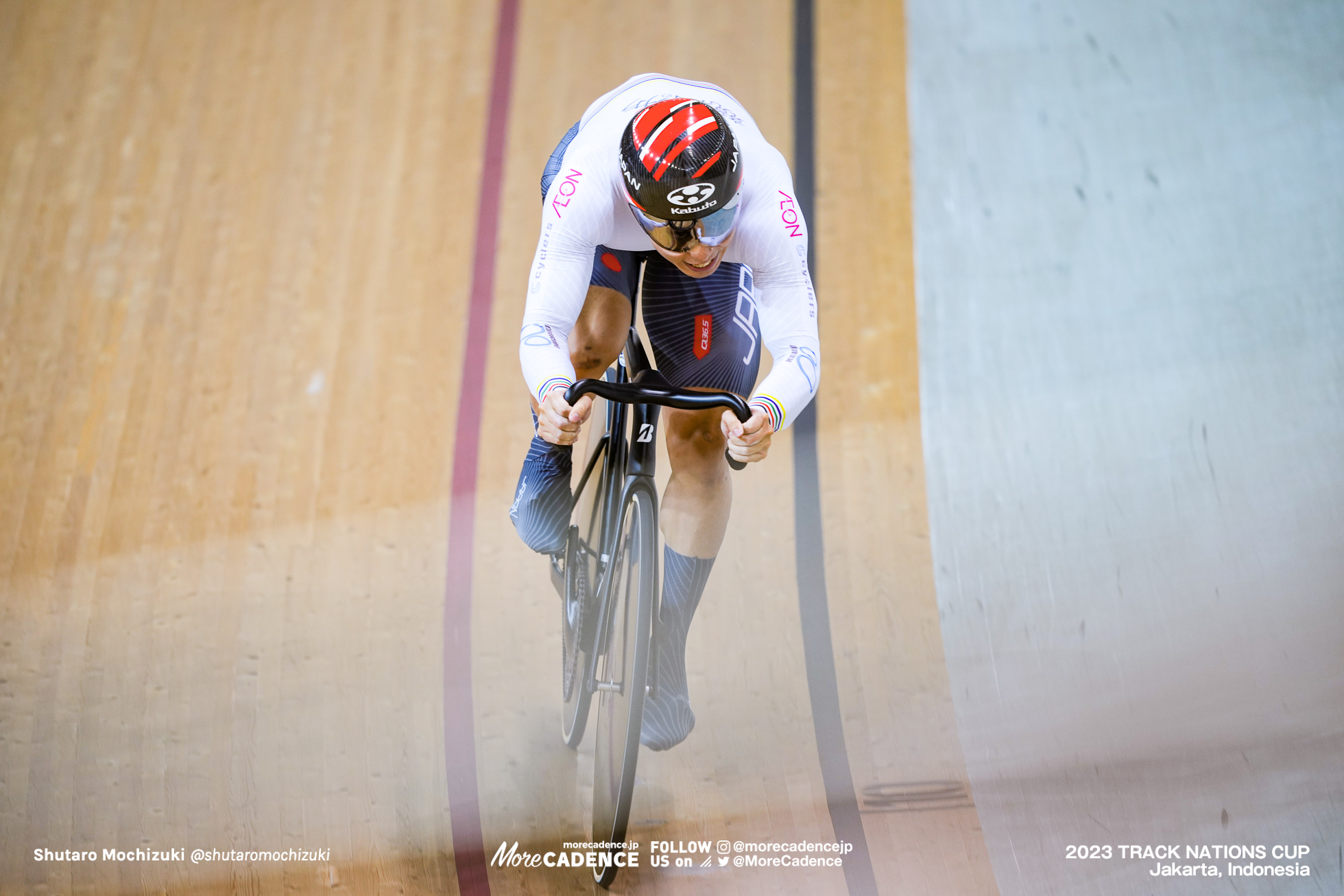 小原佑太, 男子チームスプリント1回戦, MEN'S TEAM Sprint 1st Round 2023トラックネーションズカップ ジャカルタ, 2023 TRACK NATIONS CUP Jakarta, Indonesia