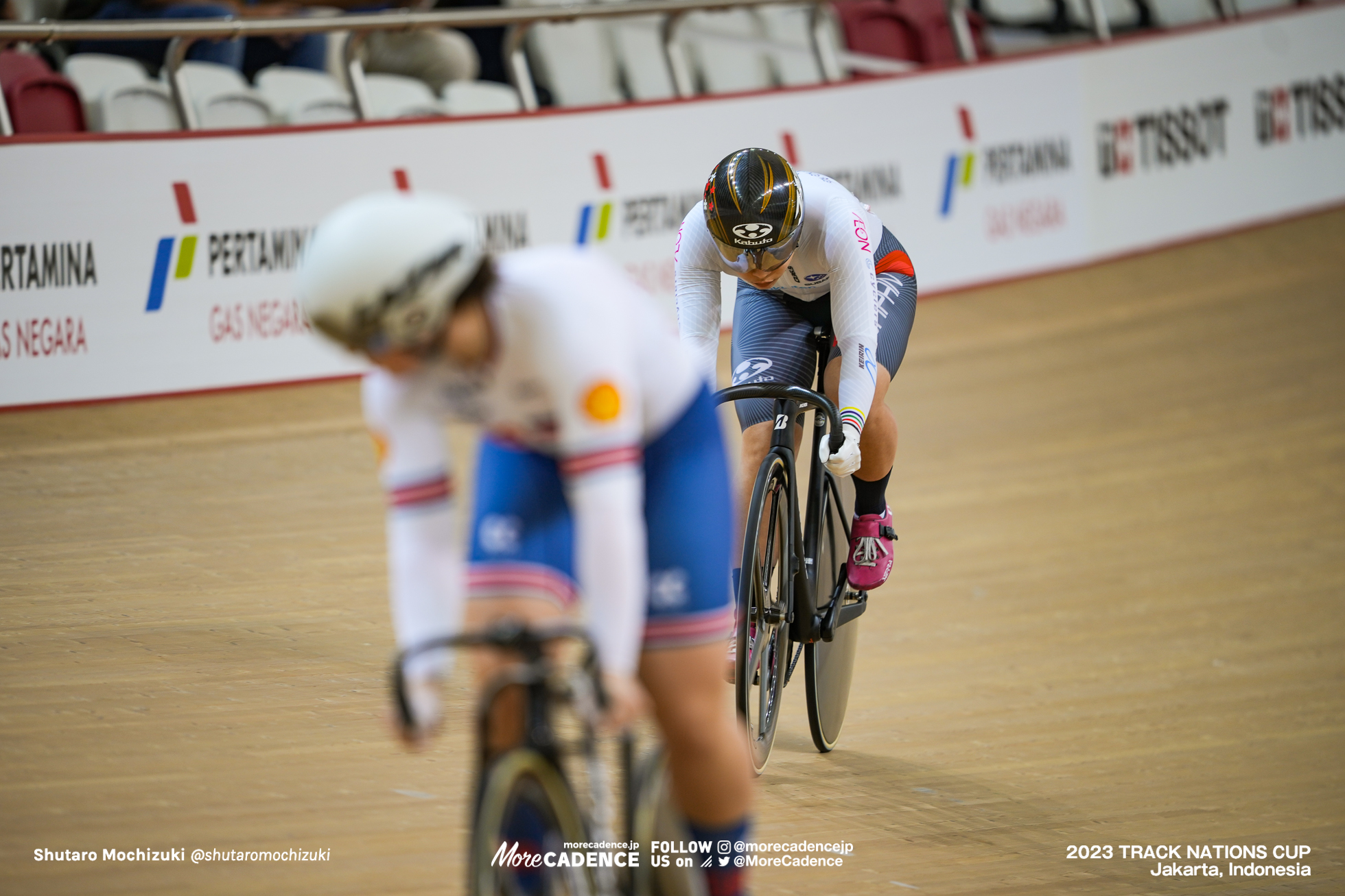 太田りゆ, ソフィー・ケープウェル, CAPEWELL Sophie, GBR, 女子スプリント準々決勝, WOMEN'S Sprint Quarter Finals,, 2023トラックネーションズカップ ジャカルタ, 2023 TRACK NATIONS CUP Jakarta, Indonesia