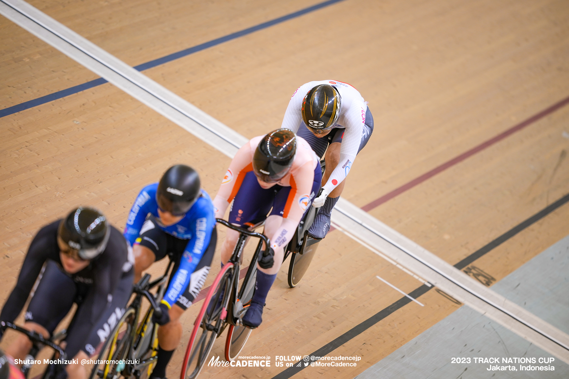 太田りゆ, ヘッティ・ファンデヴォウ, van de WOUW Hetty, NED, 女子ケイリン準決勝, WOMEN'S Keirin Semi Finals 2023トラックネーションズカップ ジャカルタ, 2023 TRACK NATIONS CUP Jakarta, Indonesia