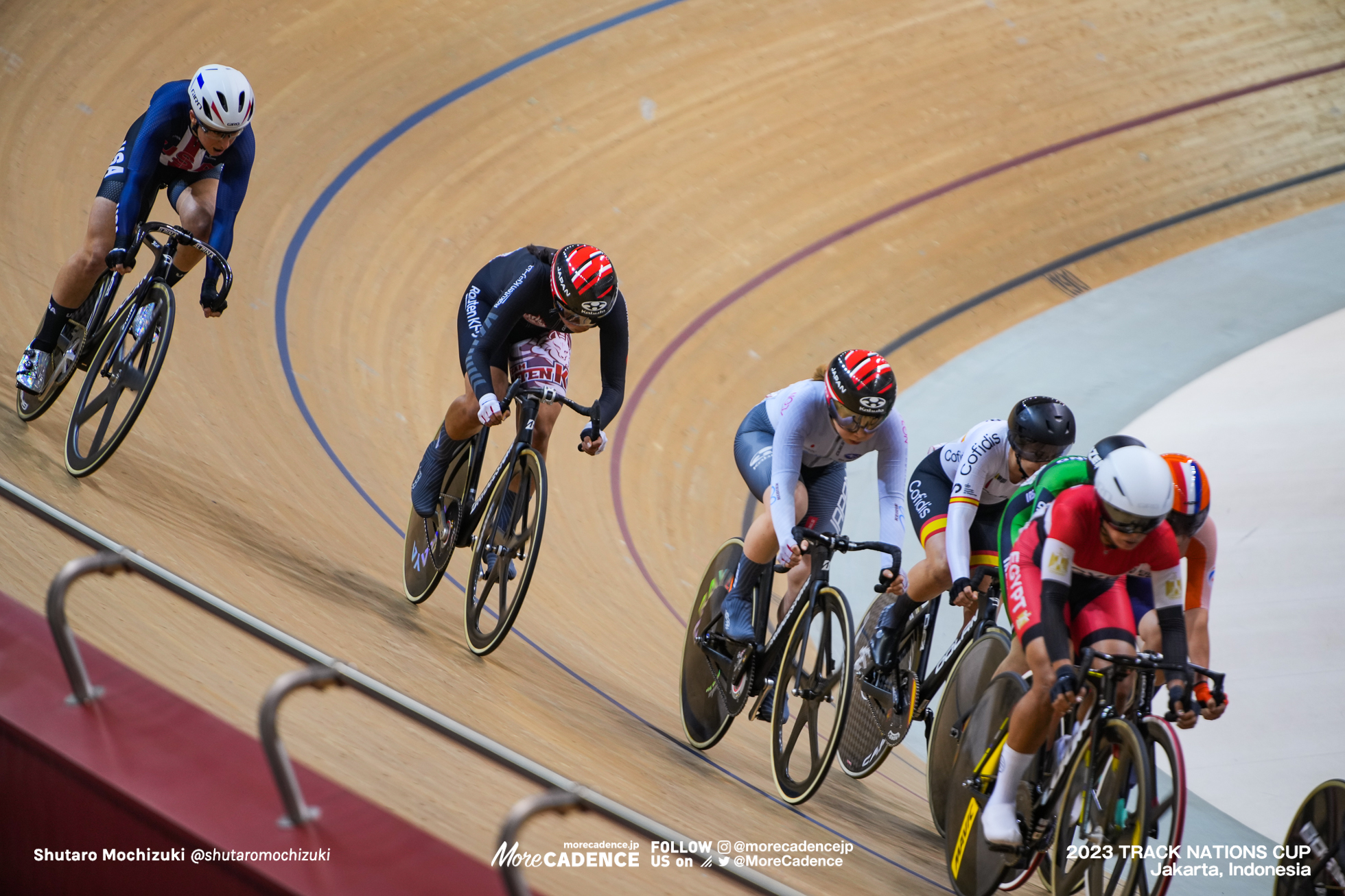 内野艶和, 垣田真穂, 女子エリミネーション, WOMEN'S Elimination 2023トラックネーションズカップ ジャカルタ, 2023 TRACK NATIONS CUP Jakarta, Indonesia