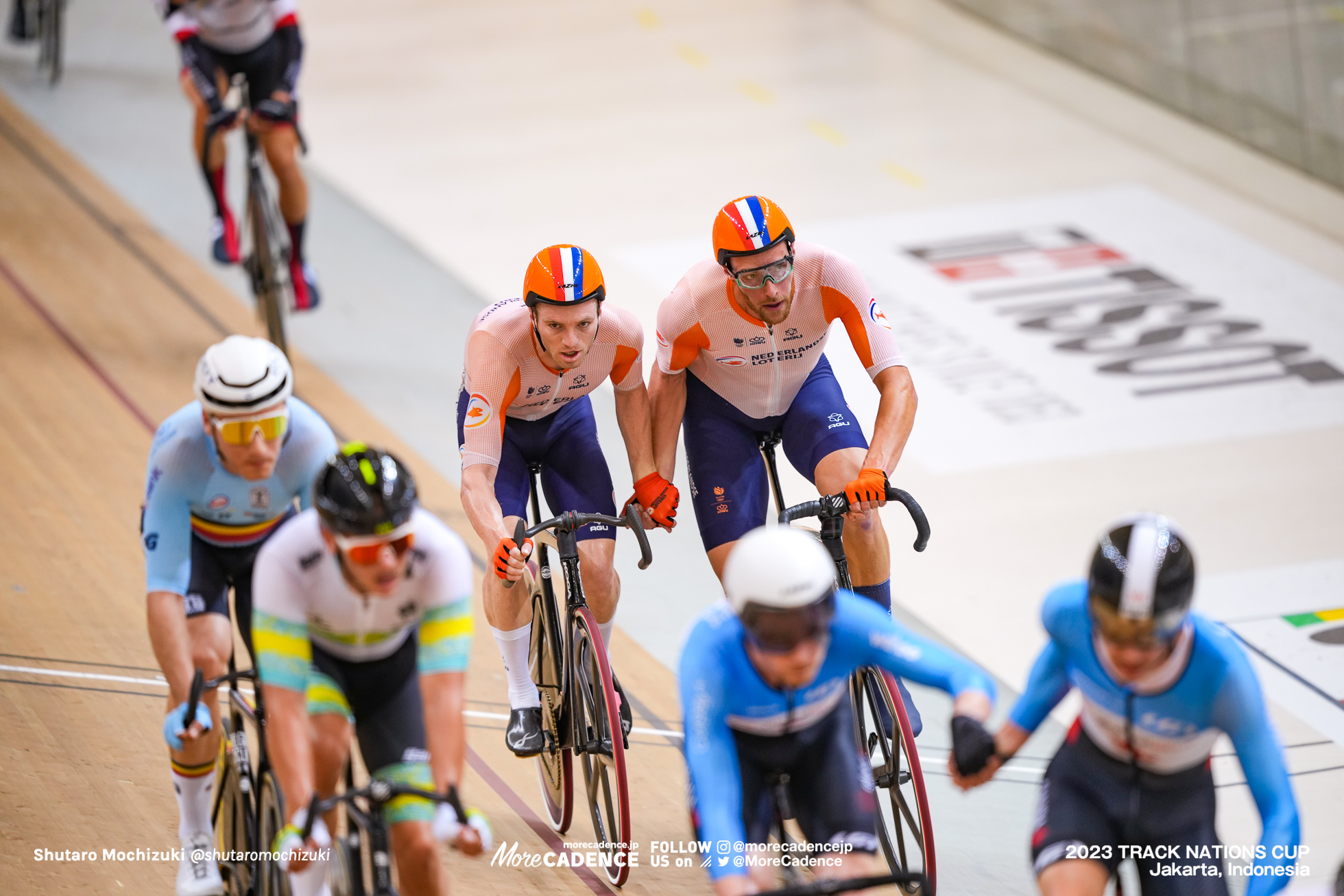 ヤン ウィレム・ファンシップ, van SCHIP Jan Willem, ヨエリ・ハビック, HAVIK Yoeri, NED, 男子マディソン, MEN'S Madison 2023トラックネーションズカップ ジャカルタ, 2023 TRACK NATIONS CUP Jakarta, Indonesia