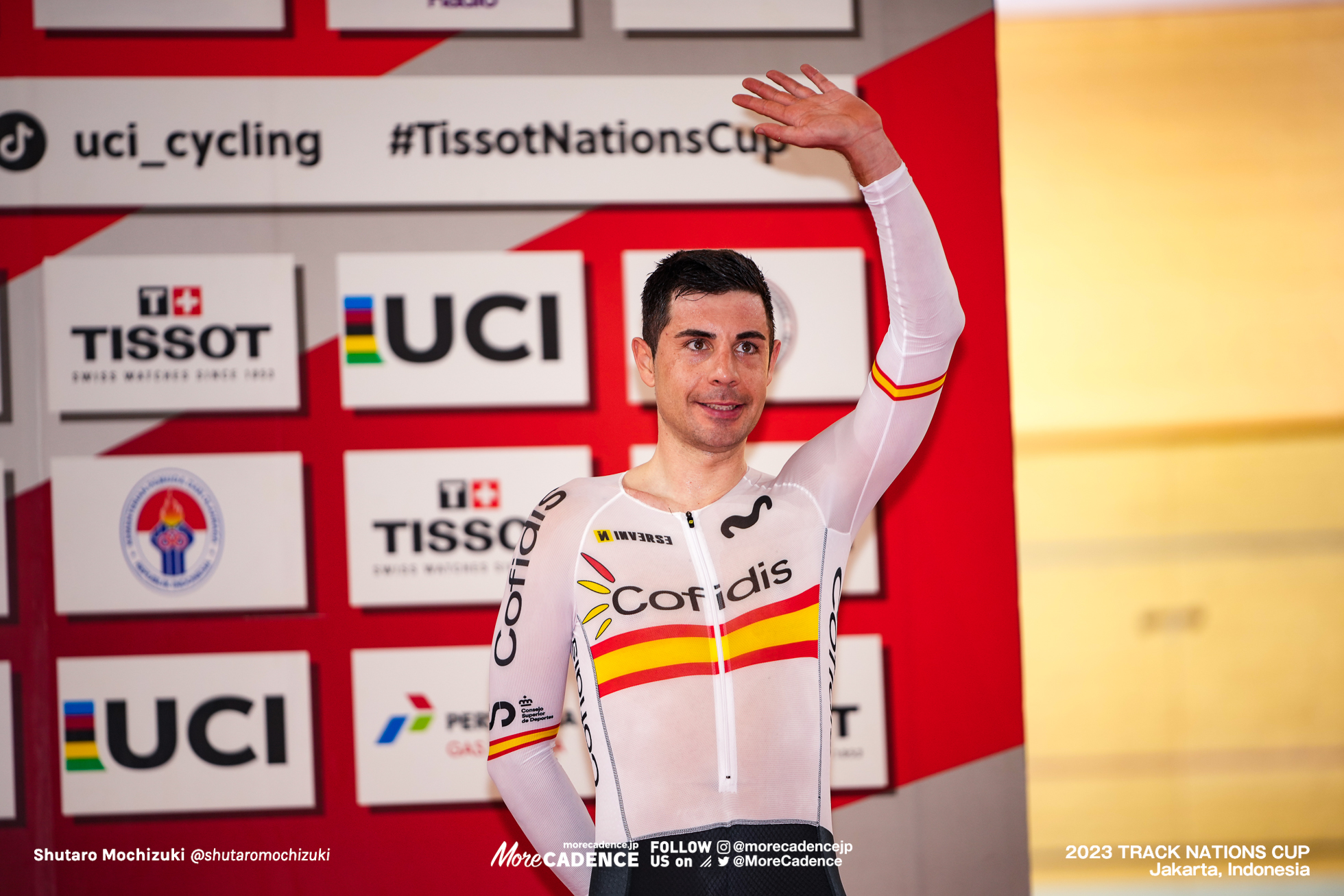 セバスチャン・モラ, MORA VEDRI Sebastian, ESP, 男子オムニアム表彰台, MEN'S Omnium Podium, 2023トラックネーションズカップ ジャカルタ, 2023 TRACK NATIONS CUP Jakarta, Indonesia