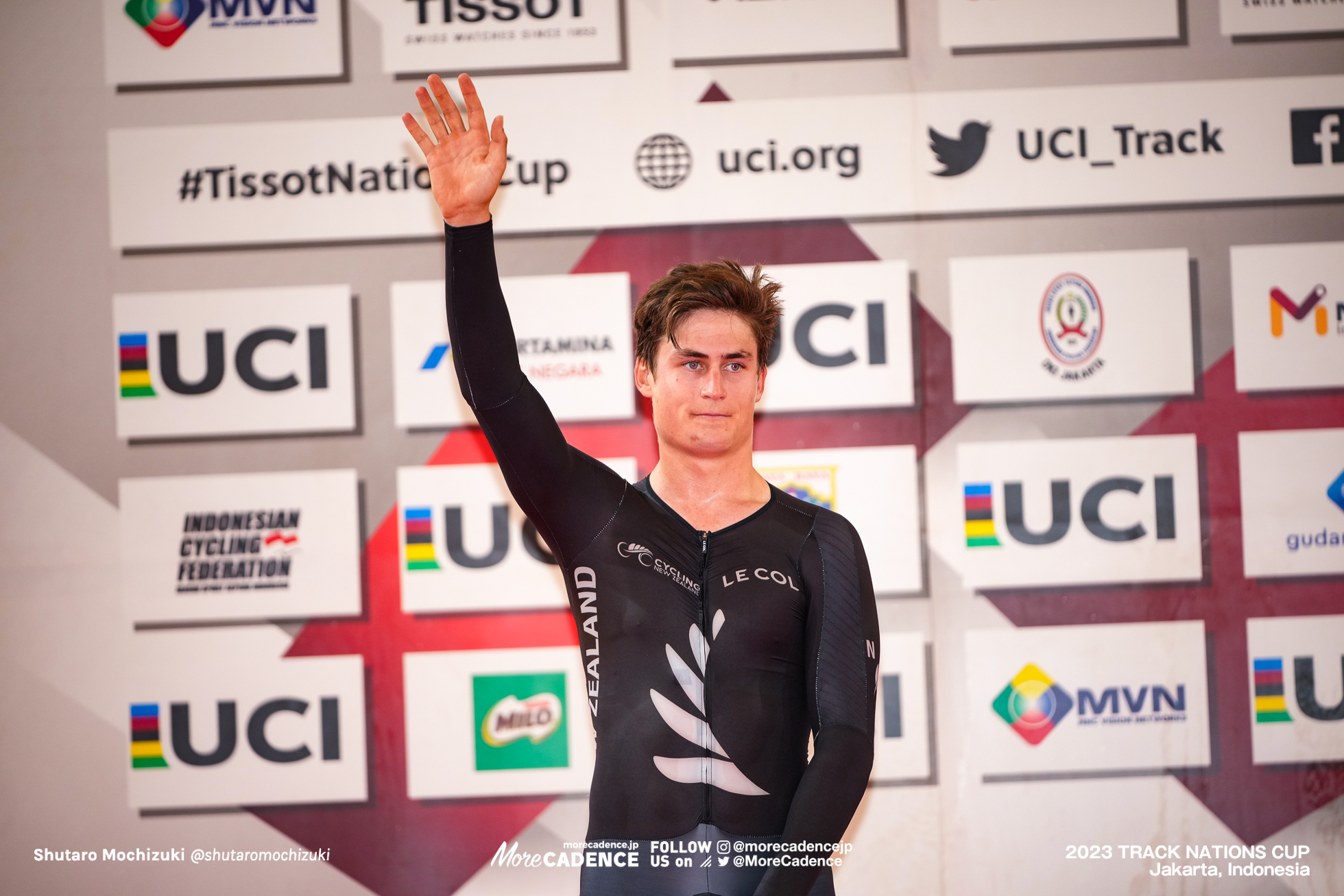 キャンベル・スチュワート, STEWART Campbell, NZL, 男子オムニアム表彰台, MEN'S Omnium Podium, 2023トラックネーションズカップ ジャカルタ, 2023 TRACK NATIONS CUP Jakarta, Indonesia