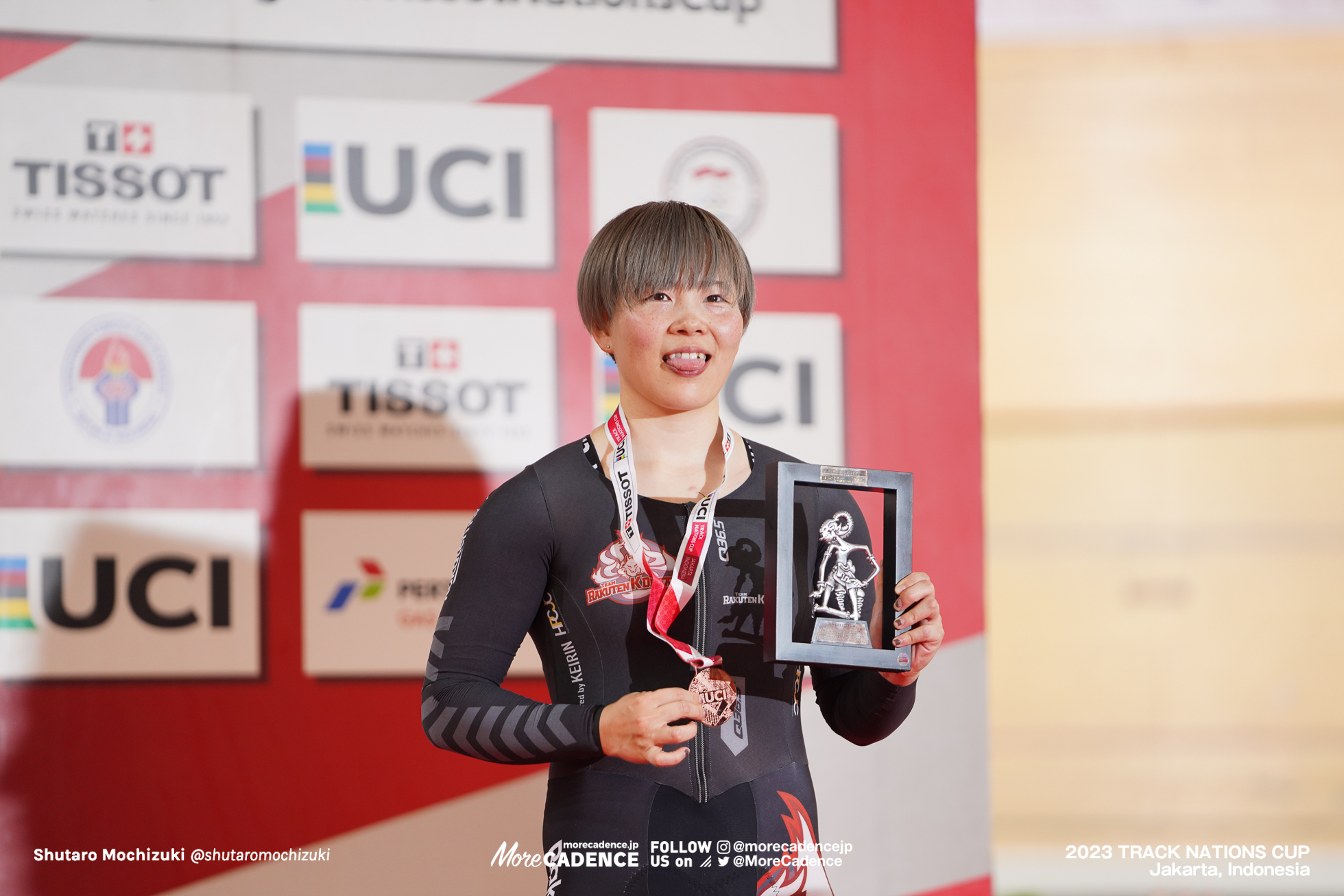 梅川風子, 女子ケイリン表彰台, WOMEN'S Keirin Podium, 2023トラックネーションズカップ ジャカルタ, 2023 TRACK NATIONS CUP Jakarta, Indonesia