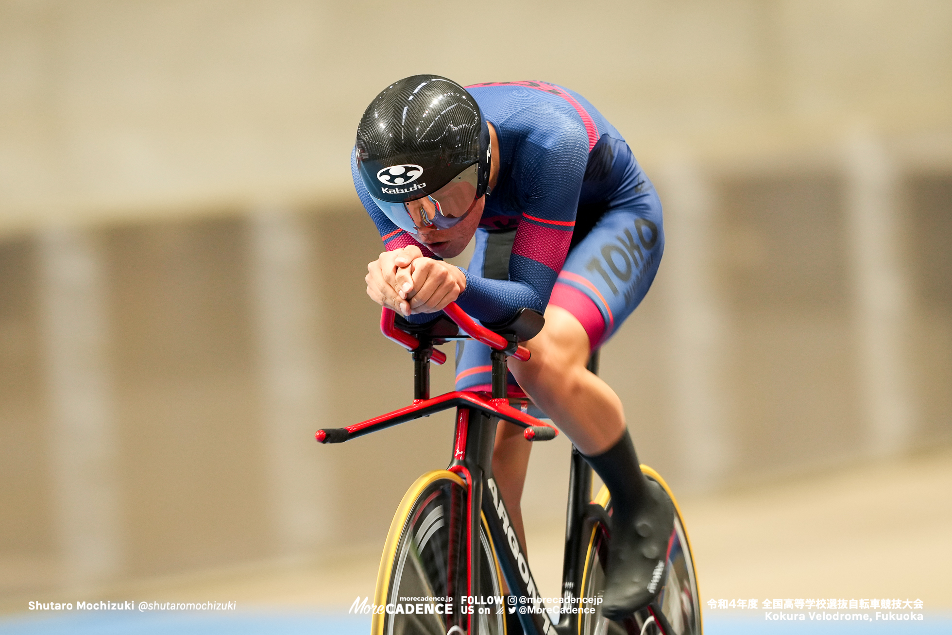 藤村一磨, 都城工, 3km個人パシュート決勝, 令和4年度全国高等学校選抜自転車競技大会, 小倉