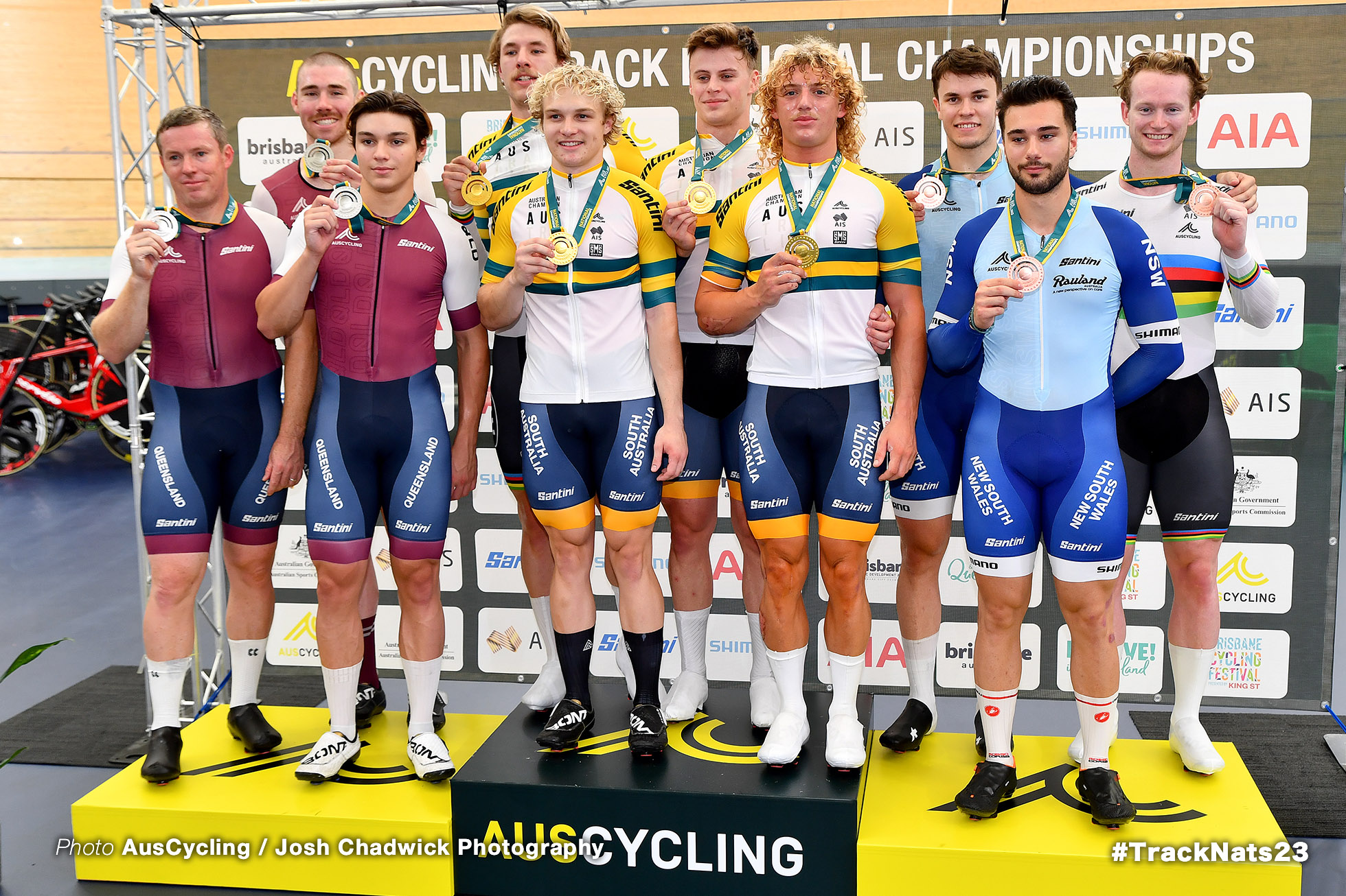 （写真 1枚目/29枚）Men’s Team Sprint, Australia Track Cycling Championships