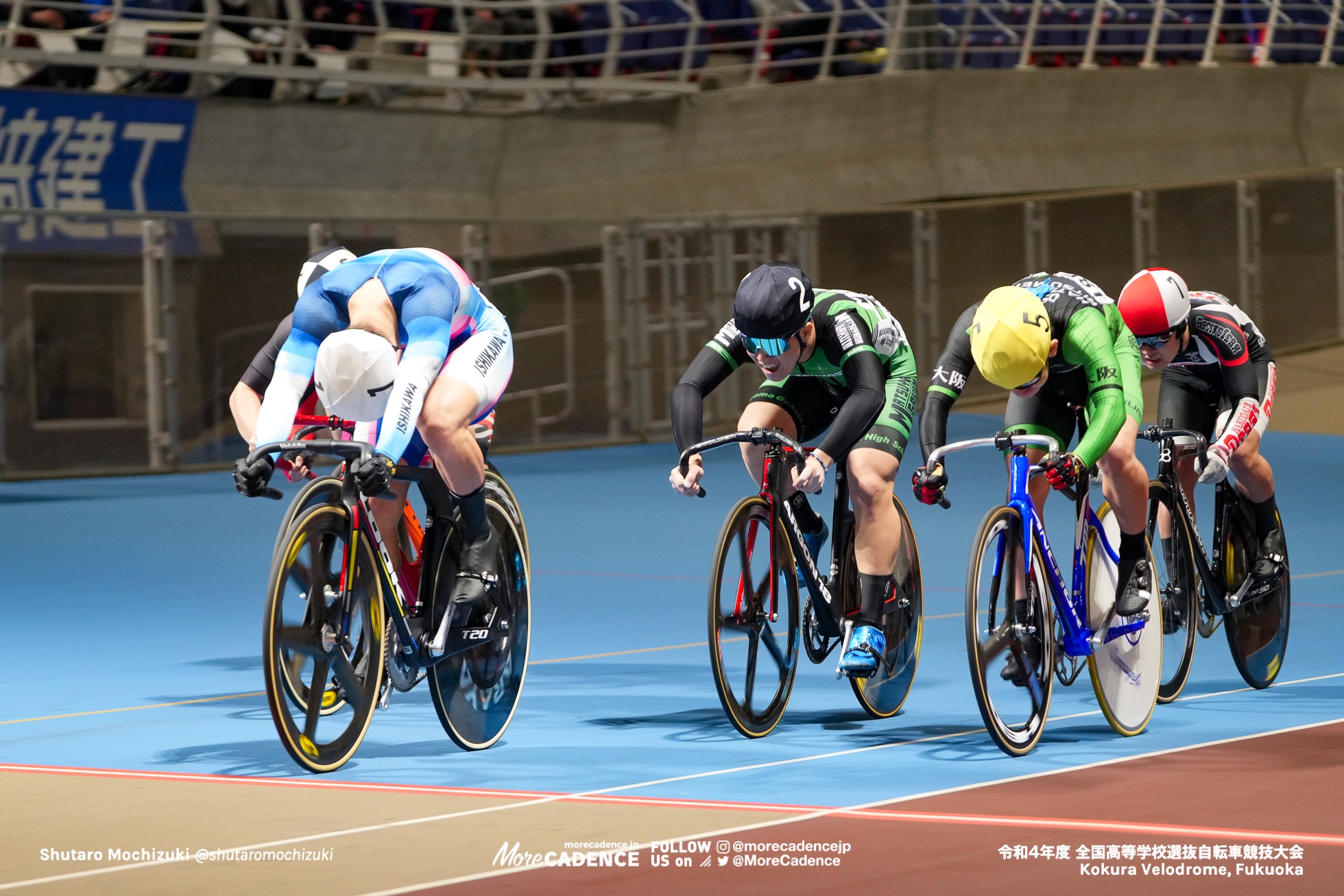 舟木玲王, 学法石川, 男子ケイリン1回戦, 令和4年度全国高等学校選抜自転車競技大会, 小倉