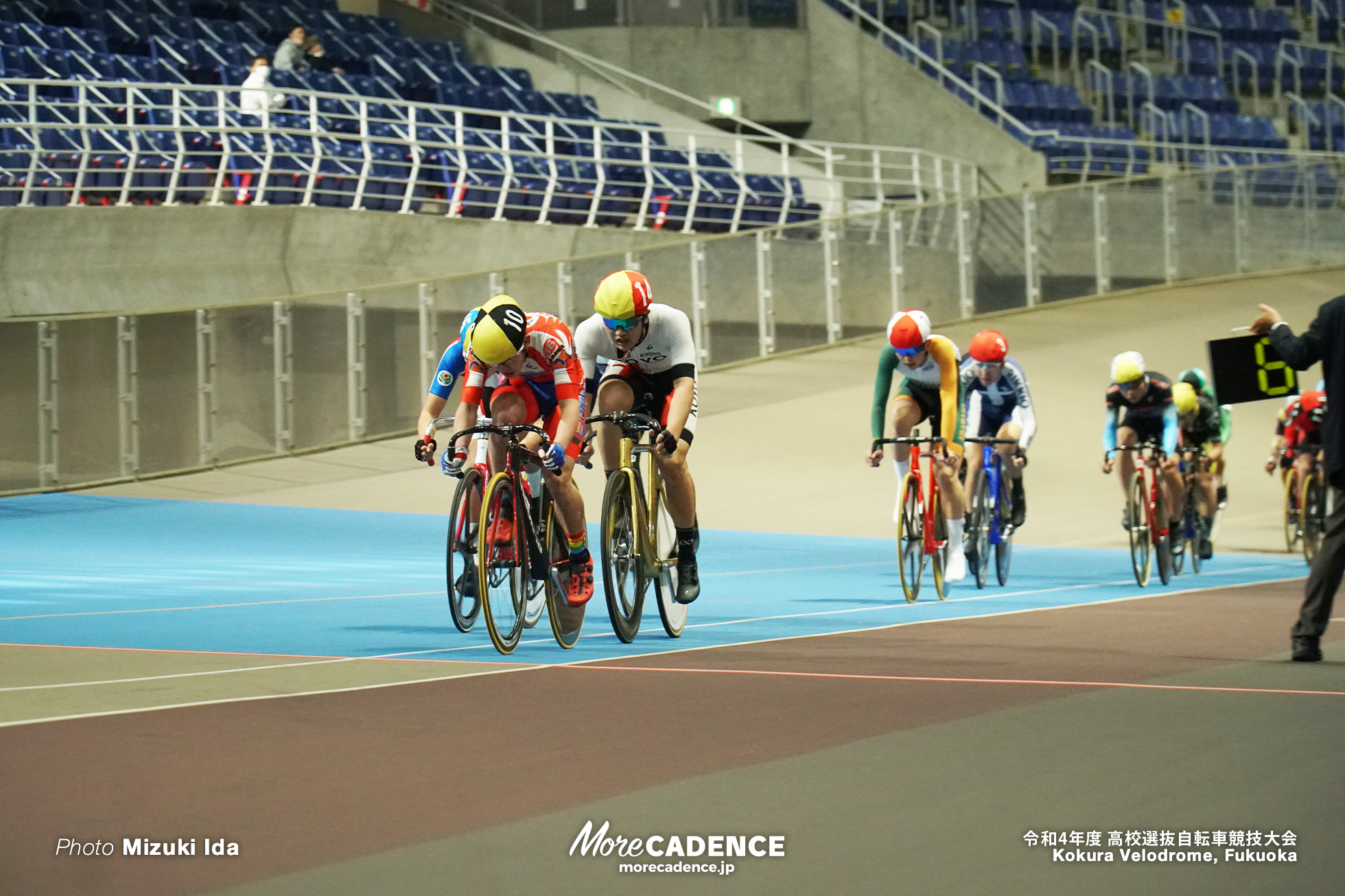 広瀬徳近, 石田, 男子ポイントレース決勝, 令和4年度全国高等学校選抜自転車競技大会, 小倉