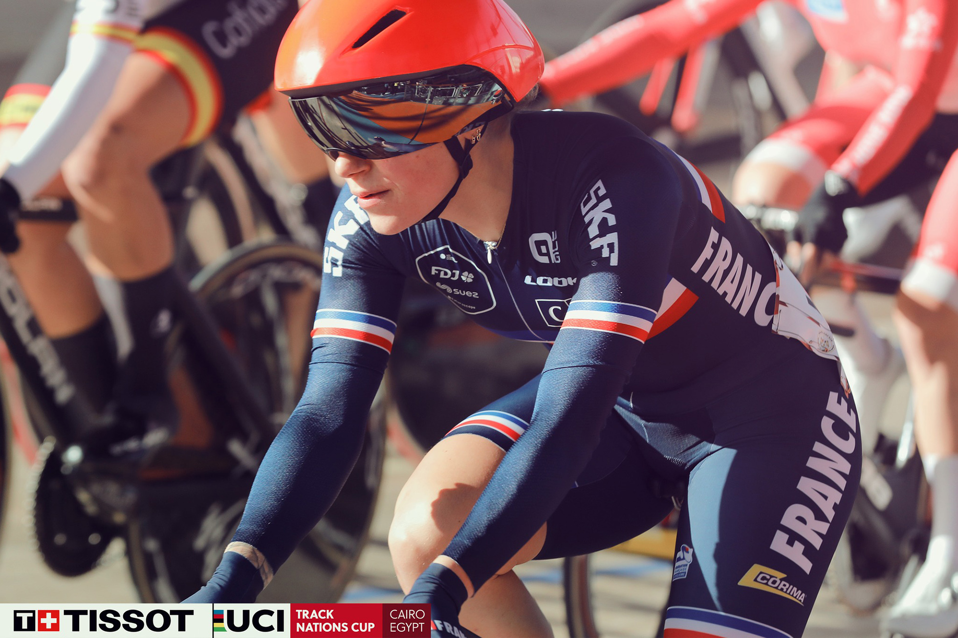 クララ・コッポニ, COPPONI Clara, FRA, 女子マディソン, WOMEN'S Madison 2023トラックネーションズカップ カイロ, 2023 TRACK NATIONS CUP Cairo, Egypt