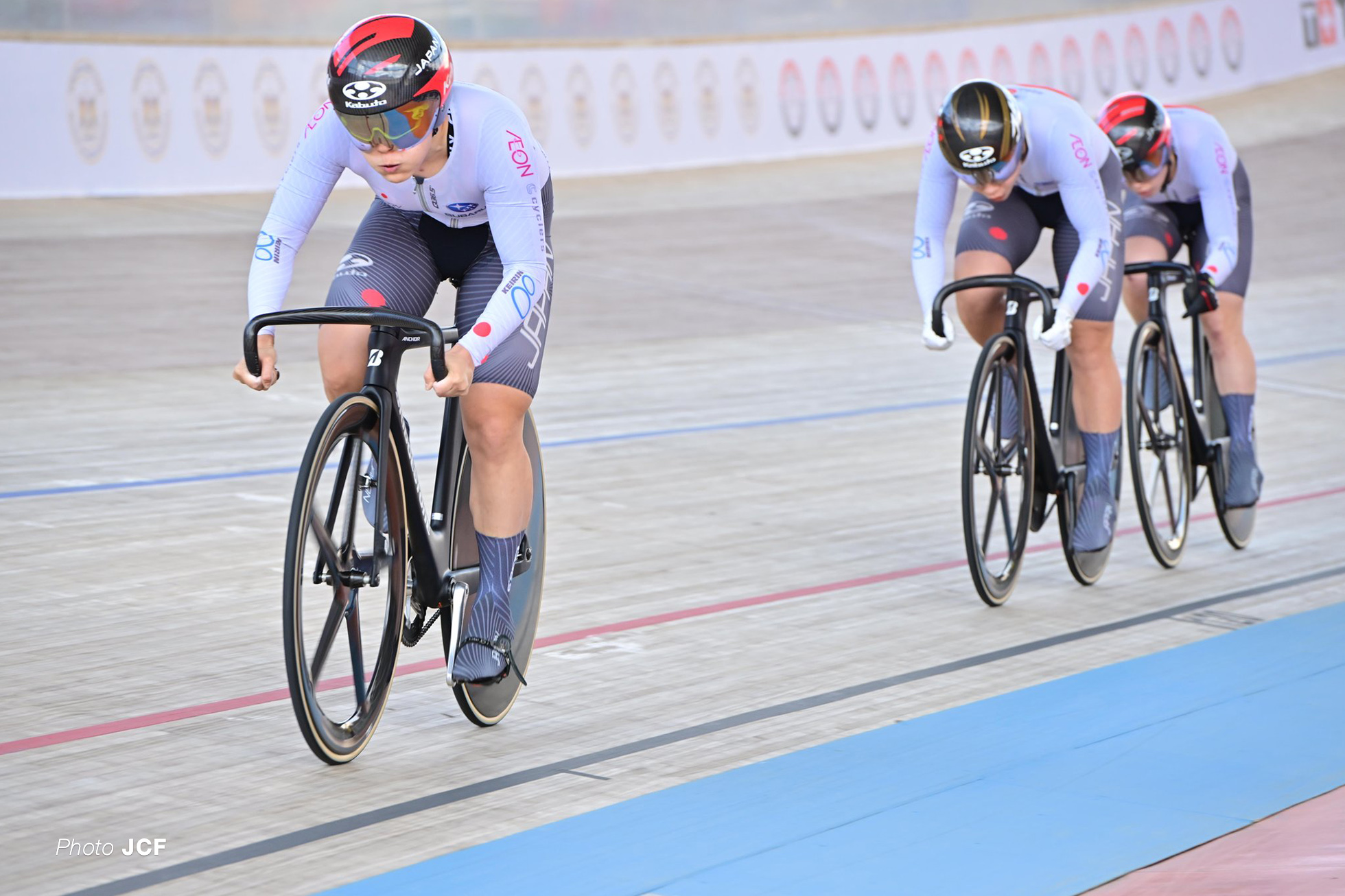 梅川風子, 太田りゆ, 佐藤水菜, 女子チームスプリント予選, WOMEN'S TEAM Sprint Qualifying 2023トラックネーションズカップ カイロ, 2023 TRACK NATIONS CUP Cairo, Egypt