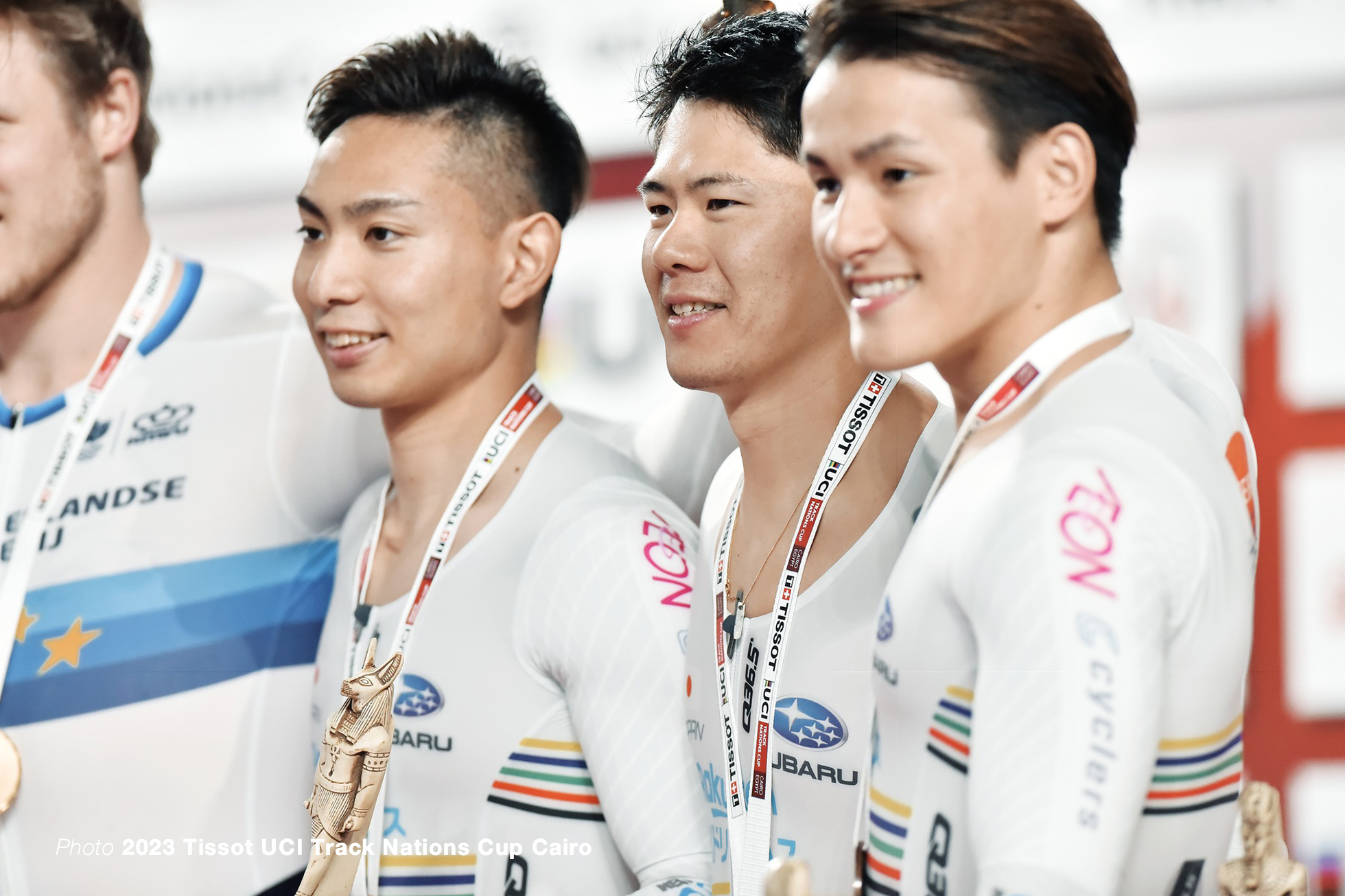 長迫吉拓, 小原佑太, 太田海也, JPN, 男子チームスプリント, MEN’S TEAM Sprint 2023トラックネーションズカップカイロ, 2023 TRACK NATIONS CUP Cairo, Egypt