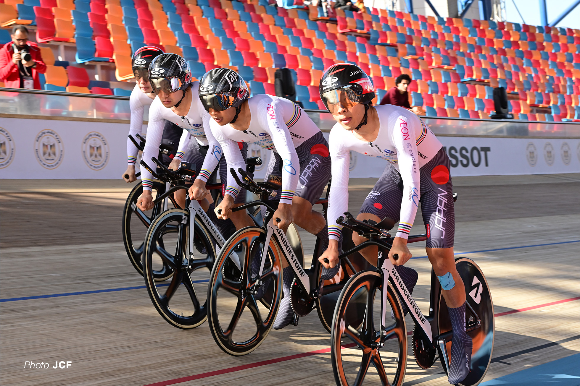 松田祥位, 今村駿介, 窪木一茂, 兒島直樹, 男子チームパシュート1回戦, MEN'S TEAM PURSUIT 1st Round 2023トラックネーションズカップ カイロ, 2023 TRACK NATIONS CUP Cairo, Egypt