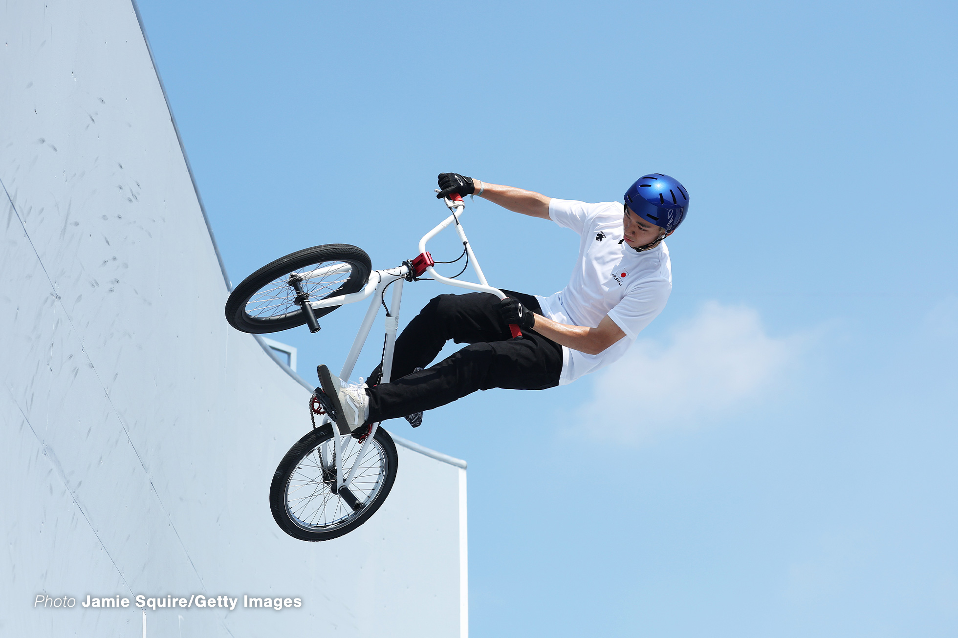 中村輪夢, TOKYO, JAPAN - AUGUST 01: Rim Nakamura of Team Japan practices a trick prior to the Men's Park Final of the BMX Freestyle on day nine of the Tokyo 2020 Olympic Games at Ariake Urban Sports Park on August 01, 2021 in Tokyo, Japan. (Photo by Jamie Squire/Getty Images)