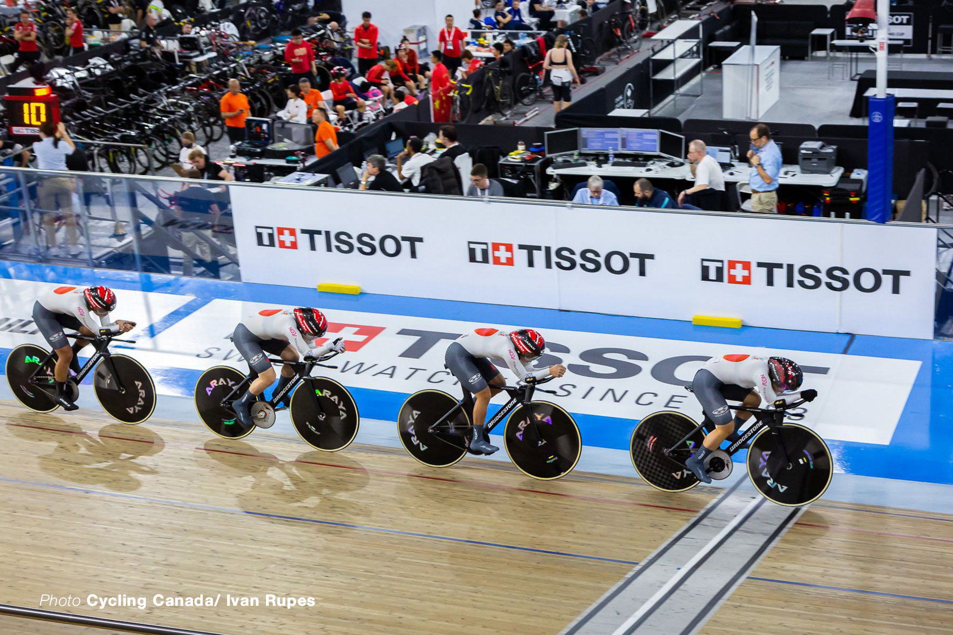 梶原悠未、池田瑞紀、内野艶和、垣田真穂, 女子チームパシュート 予選, WOMEN'S TEAM PURSUIT Qualification 2023トラックネーションズカップ ミルトン, 2023 TRACK NATIONS CUP Milton, Canada