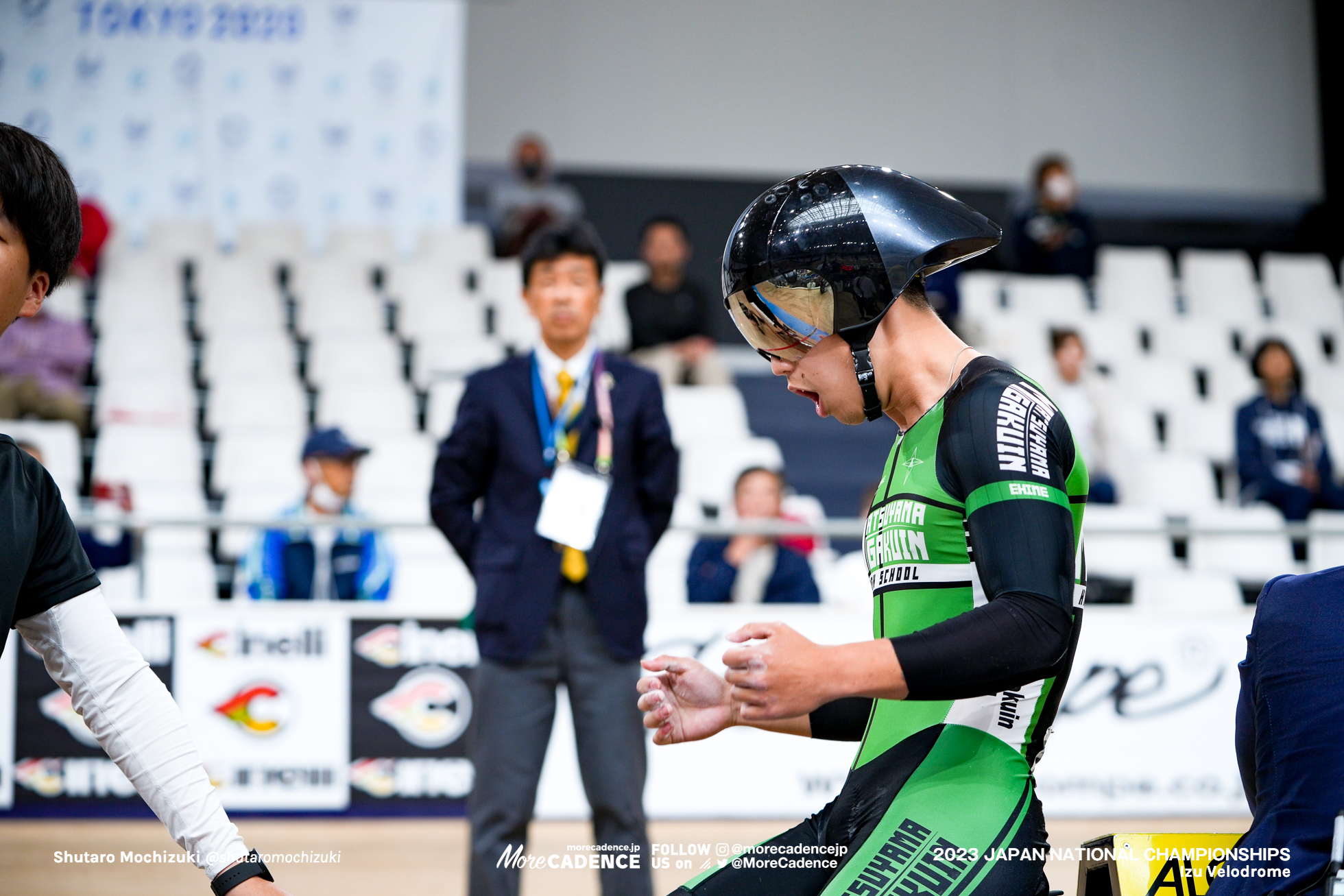 松岡勇斗, 松山学院高等学校, 男子ジュニア, 1kmTT, 2023全日本選手権トラック, 伊豆ベロドローム