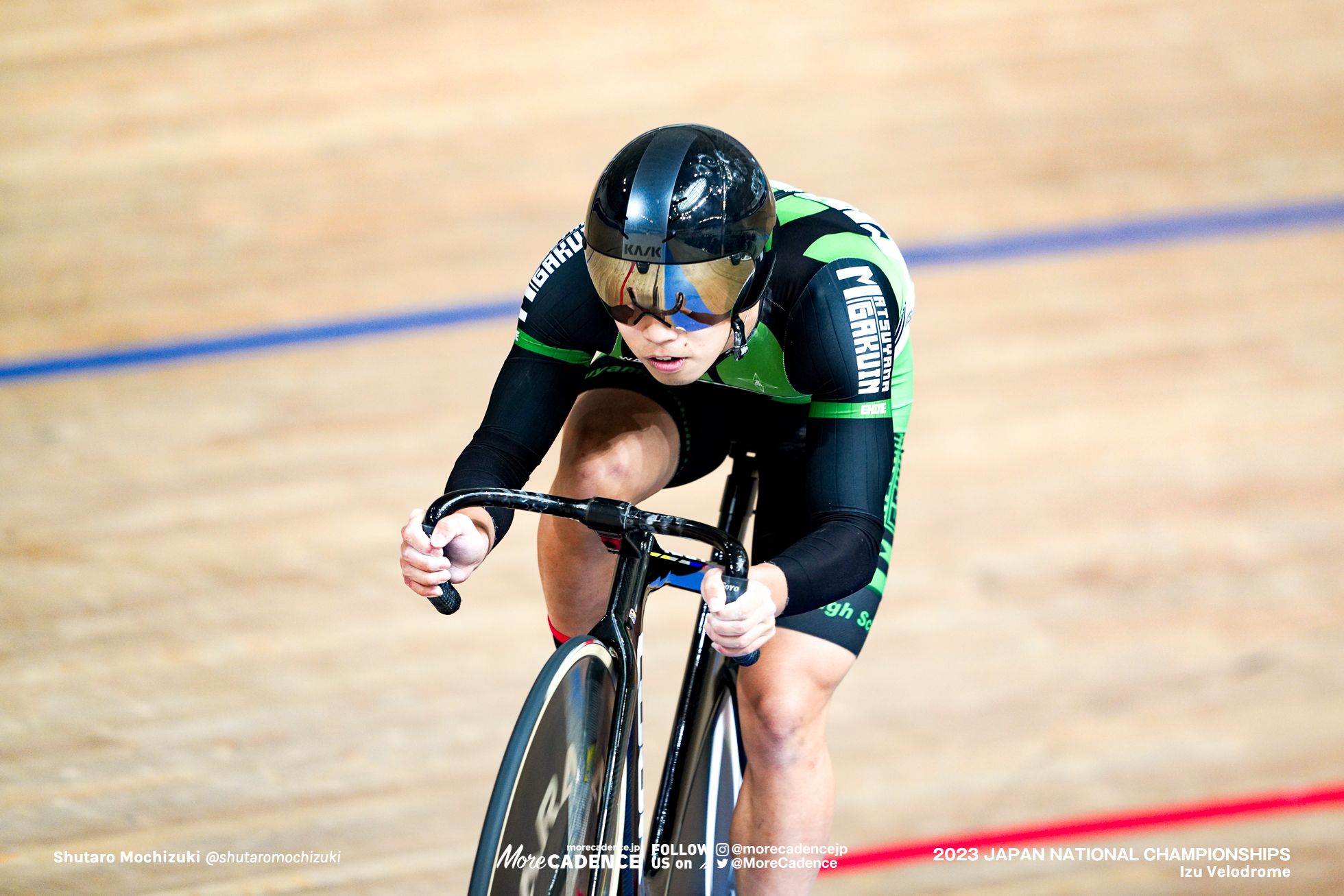 松岡勇斗, 松山学院高等学校, 男子ジュニア, 1kmTT, 2023全日本選手権トラック, 伊豆ベロドローム