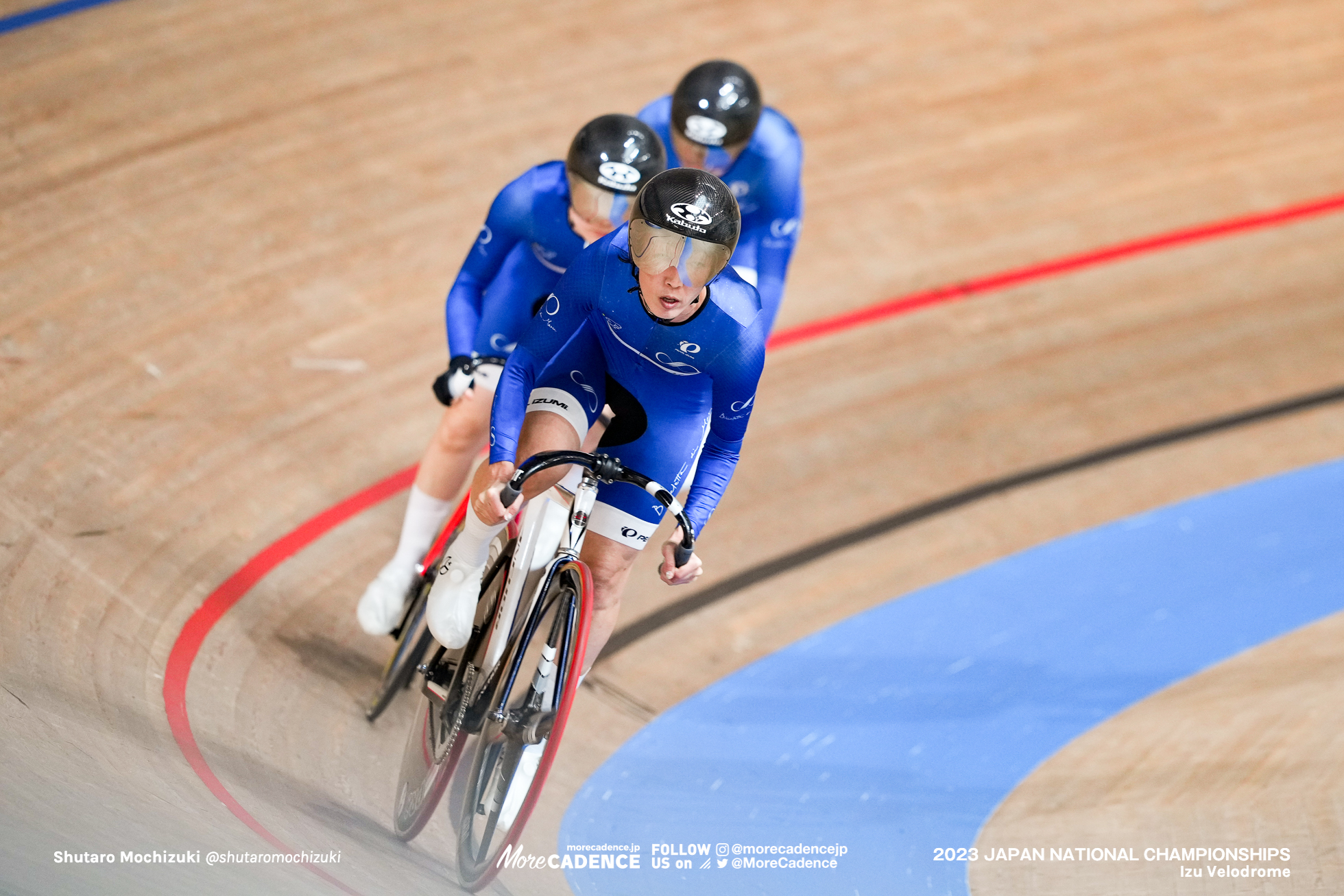 BICICLETTA DI MARU, 清水知美, 鈴木章代, 五味田奈穂, 決勝, 女子エリート, チームスプリント, 2023全日本選手権トラック, 伊豆ベロドローム