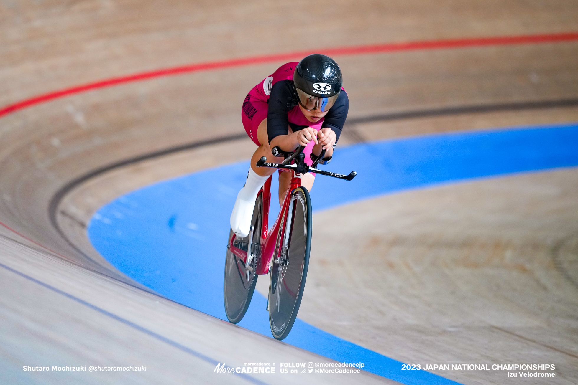 岡本美咲, 北桑田高校, 女子ジュニア, 個人パシュート, 1-2決勝, 2023全日本選手権トラック, 伊豆ベロドローム