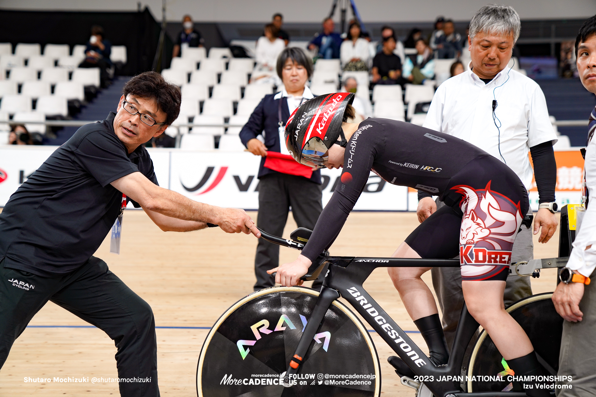 内野艶和, Team Rakuten K Dreams/早稲田大学, 女子エリート, 個人パシュート, 1-2決勝, 2023全日本選手権トラック, 伊豆ベロドローム