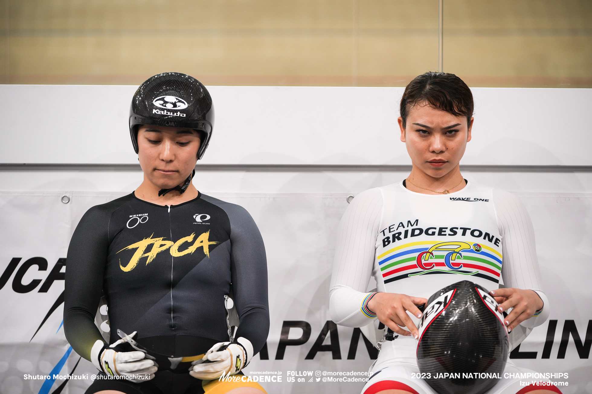 太田りゆ, TEAM BRIDGESTONE Cycling, 久米詩, JPCA, 準決勝, 女子エリート, スプリント, 2023全日本選手権トラック, 伊豆ベロドローム