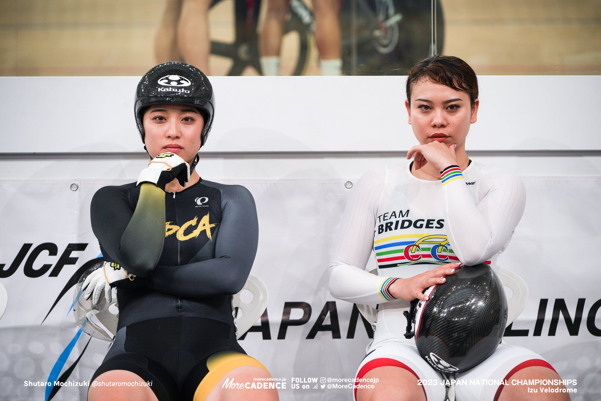 太田りゆ, TEAM BRIDGESTONE Cycling, 久米詩, JPCA, 準決勝, 女子エリート, スプリント, 2023全日本選手権トラック, 伊豆ベロドローム