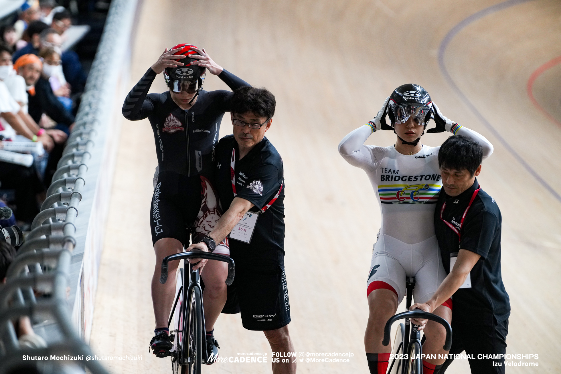 太田りゆ, TEAM BRIDGESTONE Cycling, 佐藤水菜, Team Rakuten K Dreams, 決勝, 女子エリート, スプリント, 2023全日本選手権トラック, 伊豆ベロドローム