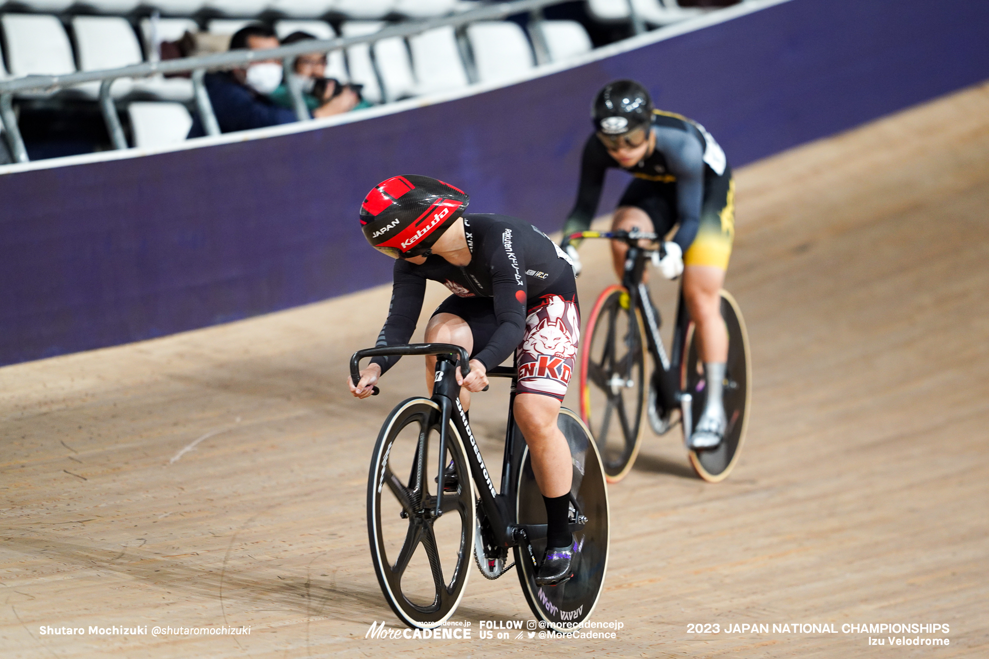 梅川風子, Team Rakuten K Dreams, 久米詩, JPCA, 決勝, 女子エリート, スプリント, 2023全日本選手権トラック, 伊豆ベロドローム