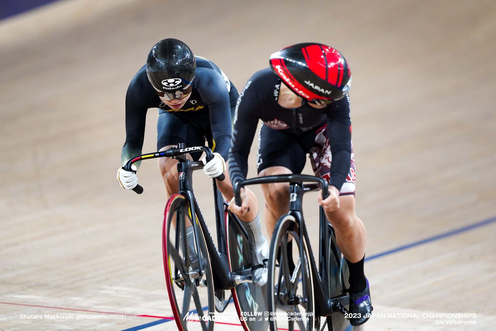 梅川風子, Team Rakuten K Dreams, 久米詩, JPCA, 決勝, 女子エリート, スプリント, 2023全日本選手権トラック, 伊豆ベロドローム