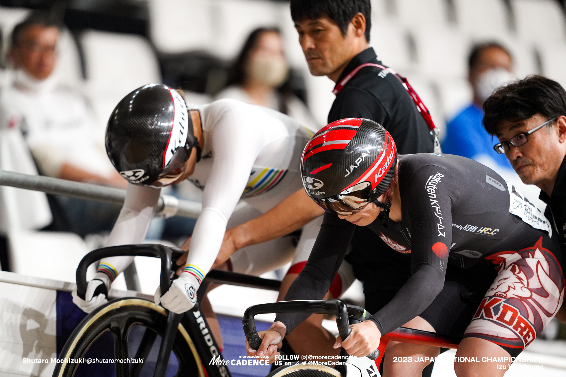 太田りゆ, TEAM BRIDGESTONE Cycling, 佐藤水菜, Team Rakuten K Dreams, 決勝, 女子エリート, スプリント, 2023全日本選手権トラック, 伊豆ベロドローム