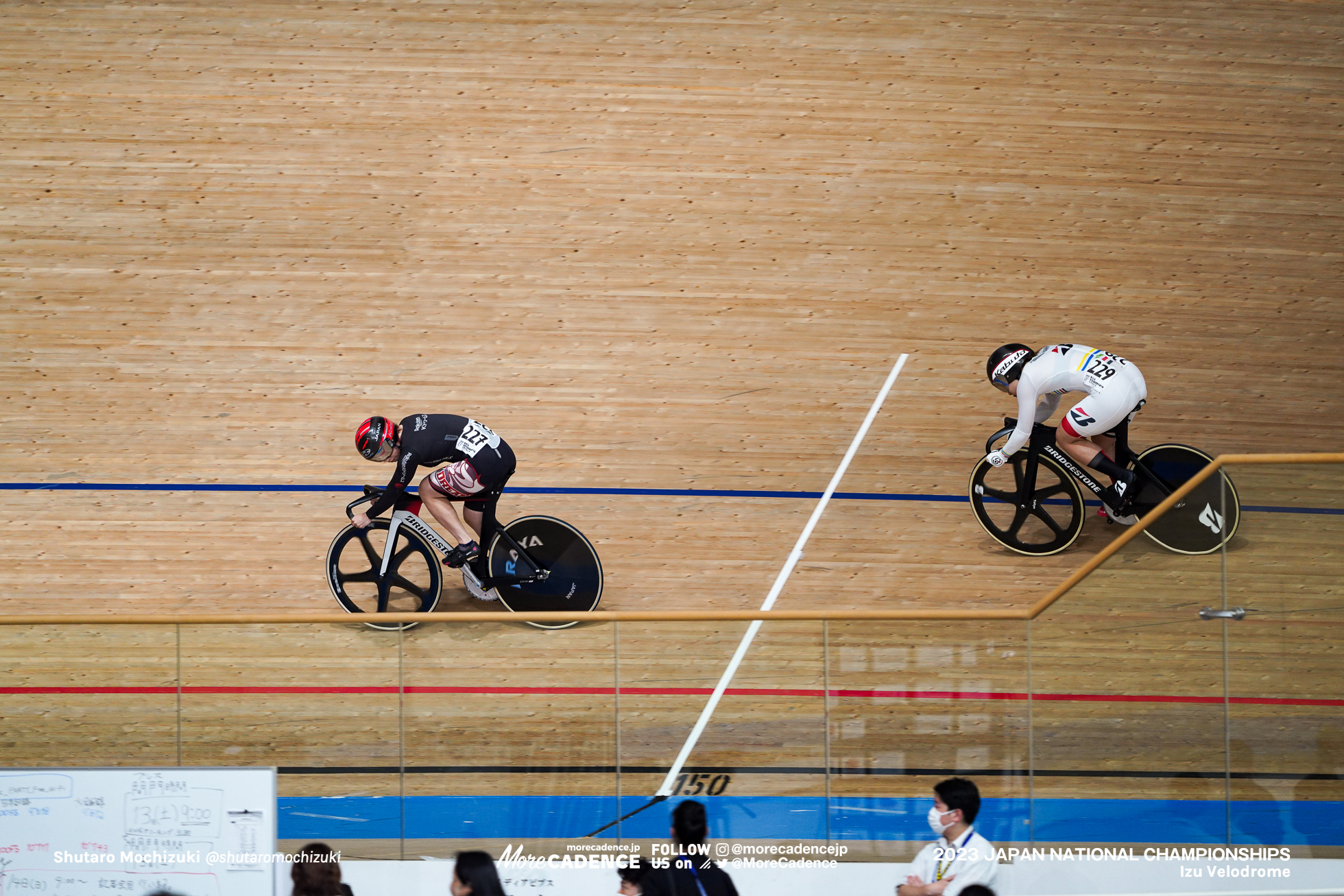 太田りゆ, TEAM BRIDGESTONE Cycling, 佐藤水菜, Team Rakuten K Dreams, 決勝, 女子エリート, スプリント, 2023全日本選手権トラック, 伊豆ベロドローム