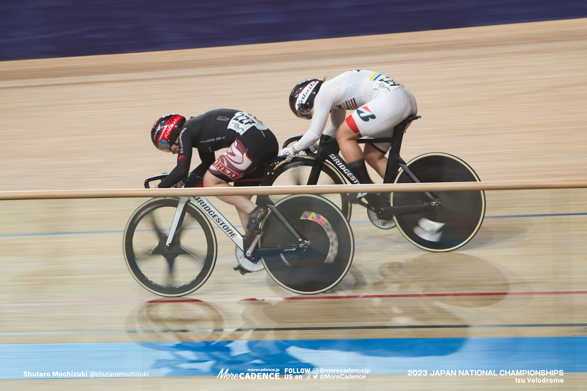 太田りゆ, TEAM BRIDGESTONE Cycling, 佐藤水菜, Team Rakuten K Dreams, 決勝, 女子エリート, スプリント, 2023全日本選手権トラック, 伊豆ベロドローム