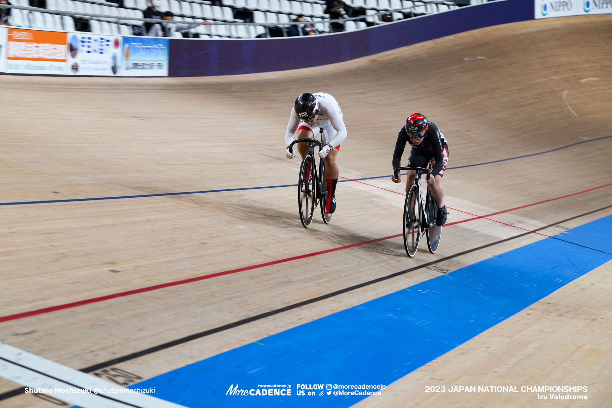 太田りゆ, TEAM BRIDGESTONE Cycling, 佐藤水菜, Team Rakuten K Dreams, 決勝, 女子エリート, スプリント, 2023全日本選手権トラック, 伊豆ベロドローム